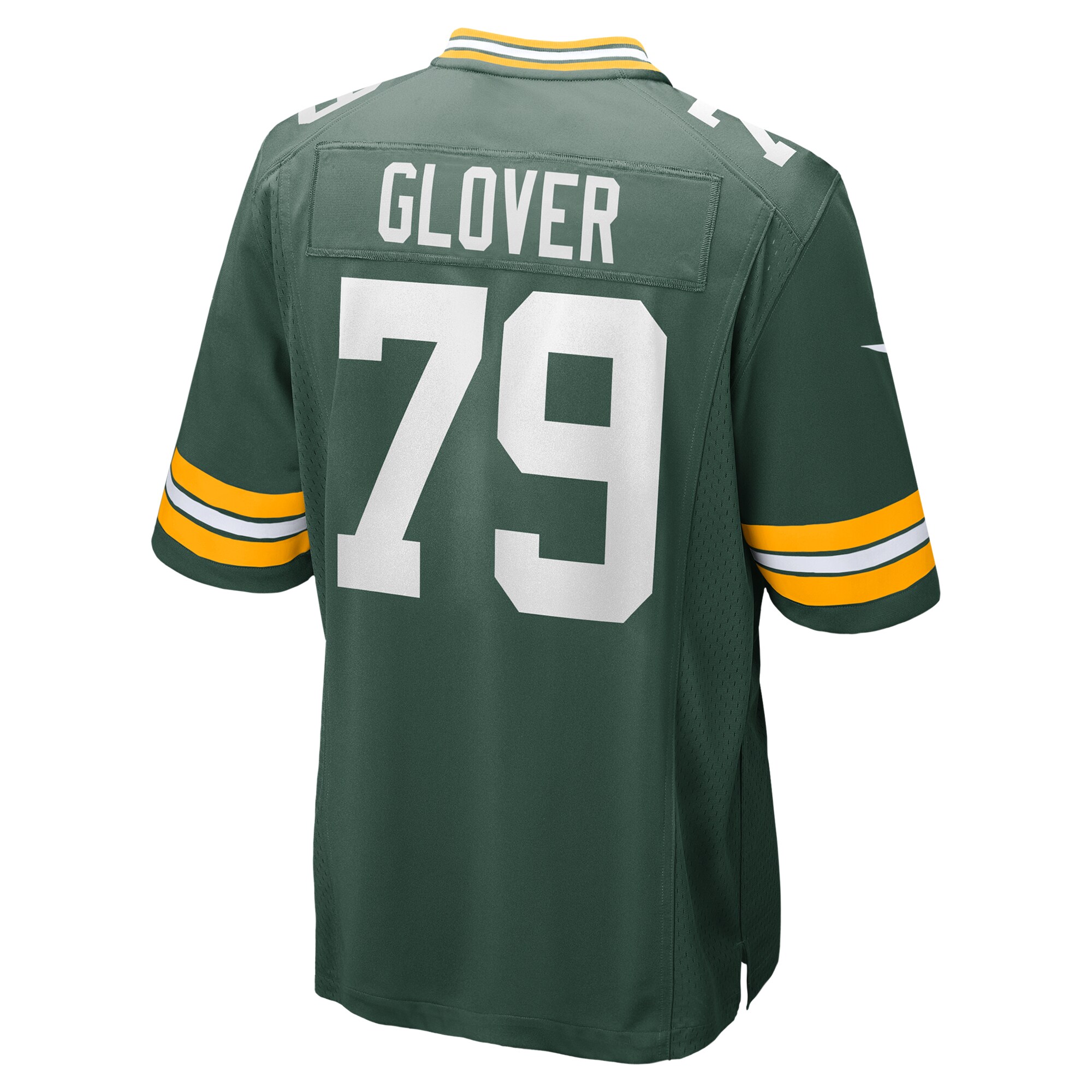 Travis Glover Green Bay Packers Nike Game Jersey – Green Clowdercats
