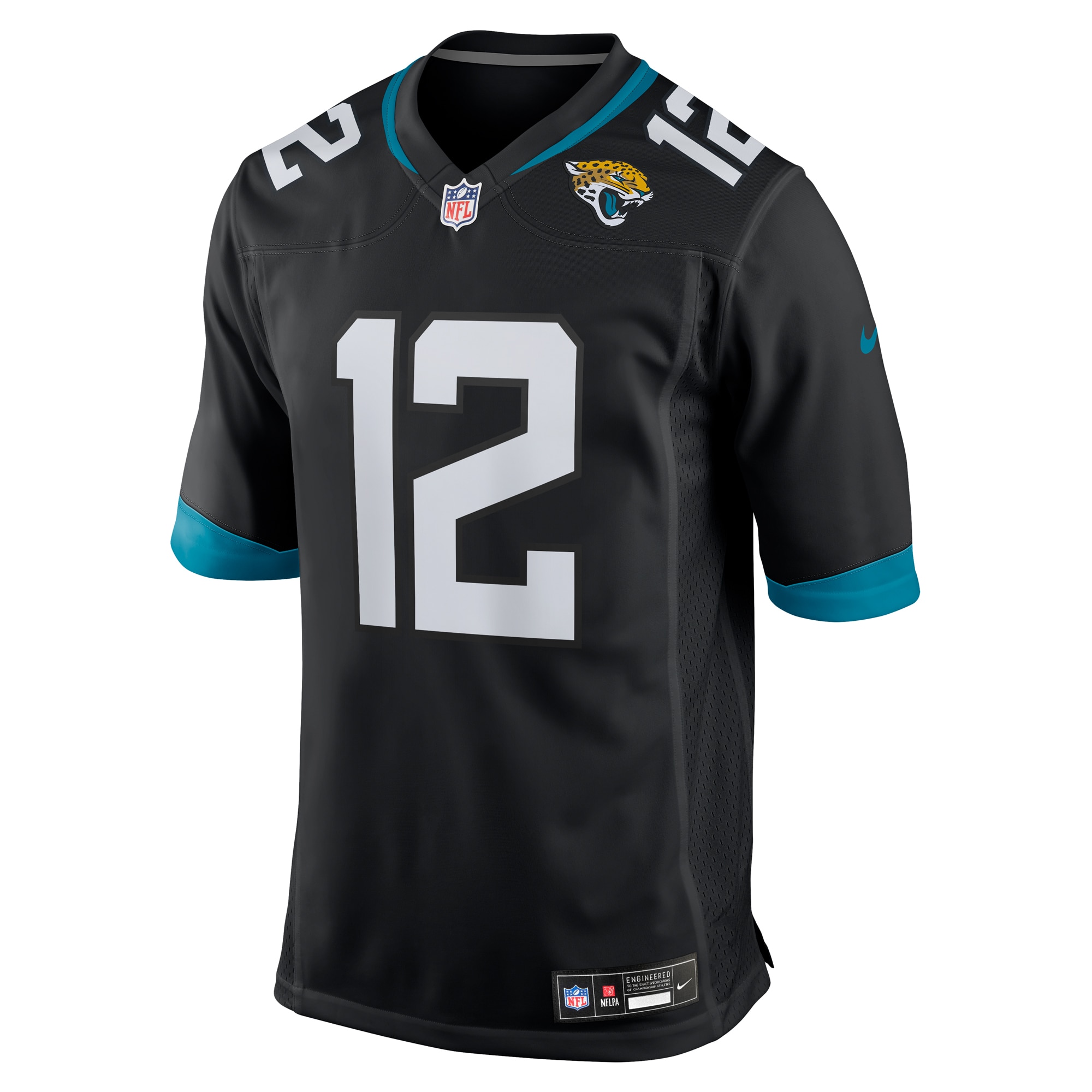 Travis Hunter Jacksonville Jaguars Nike 2025 NFL Draft First Round Pick Alternate Game Player Jersey – Black Clowdercats