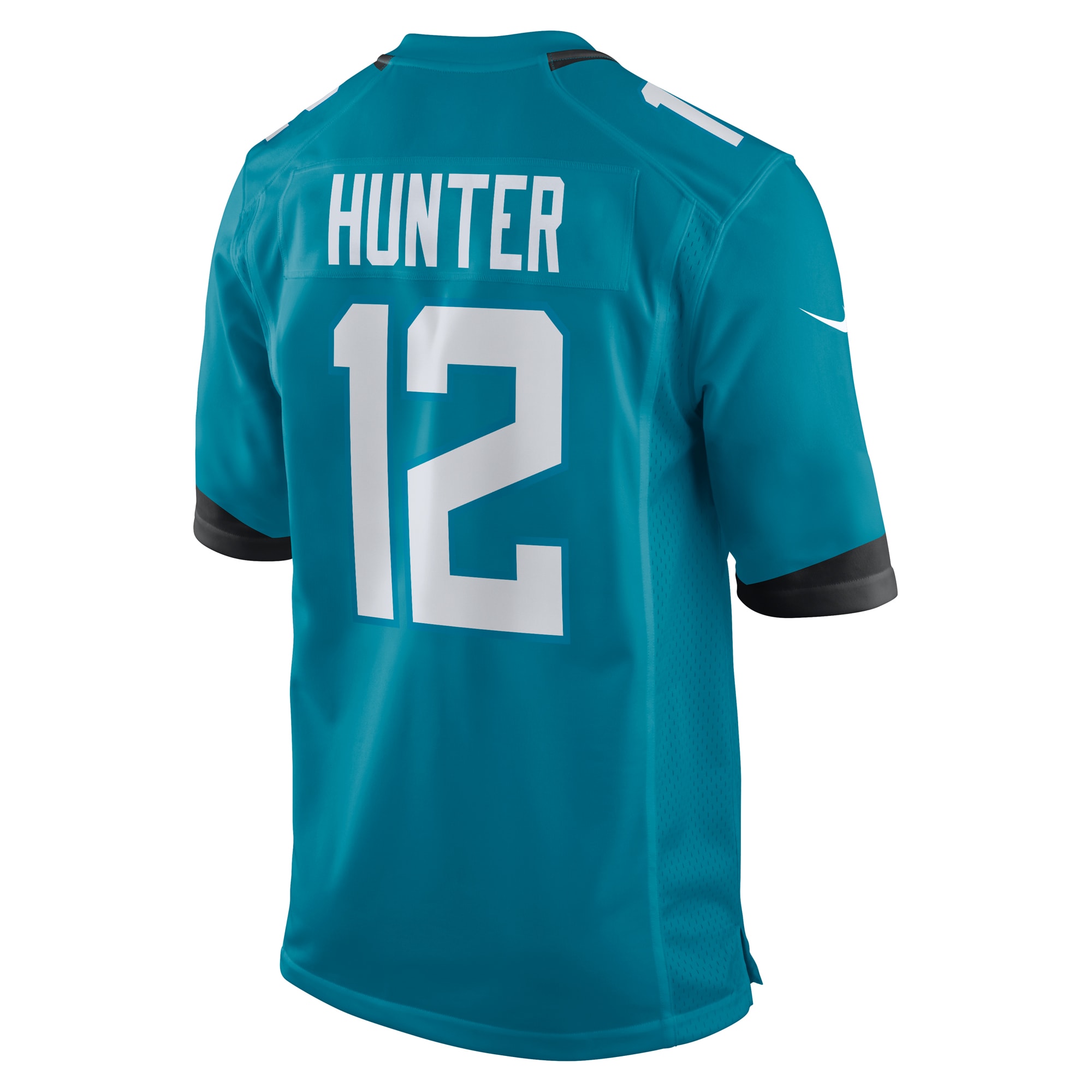 Travis Hunter Jacksonville Jaguars Nike 2025 NFL Draft First Round Pick Game Jersey – Teal Clowdercats