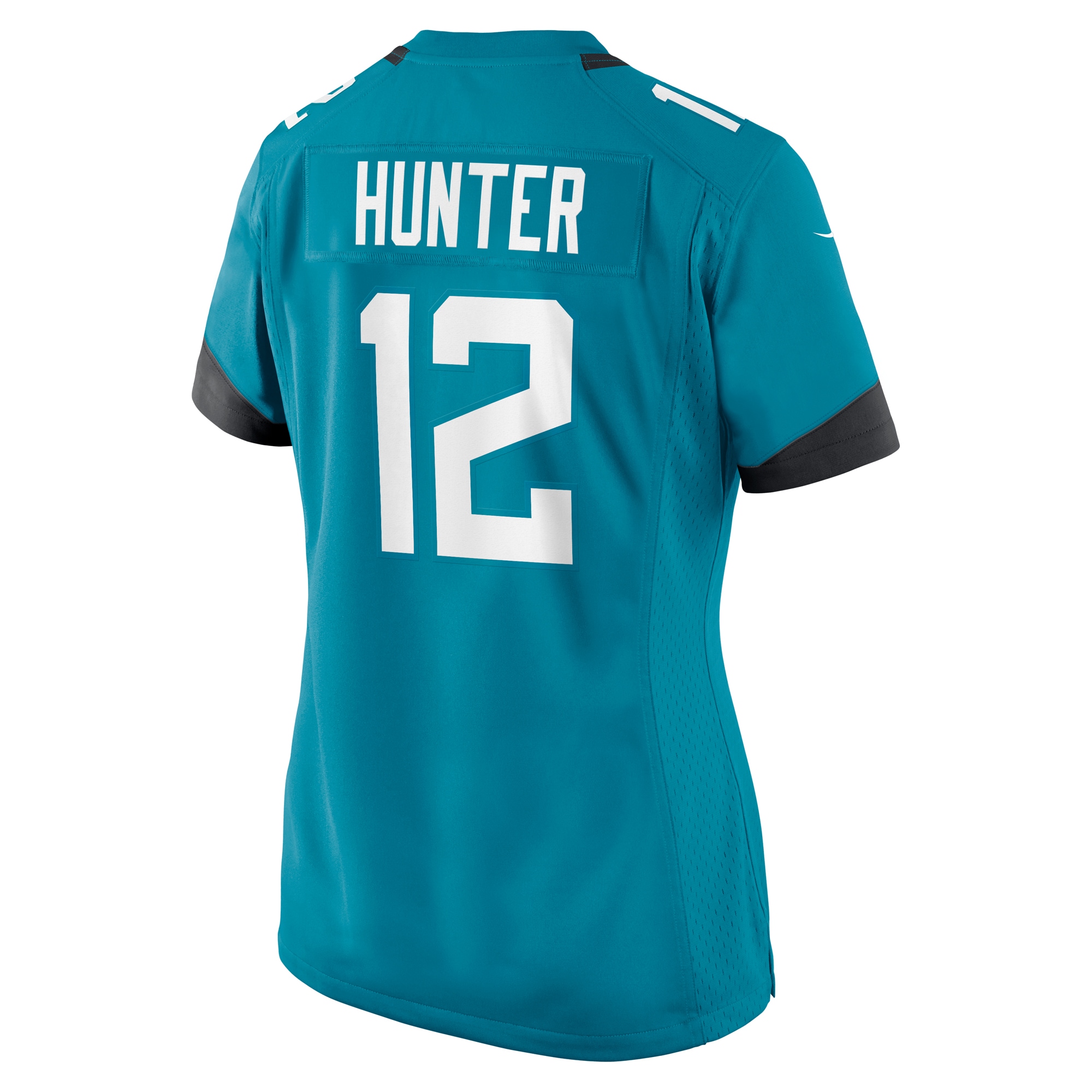 Travis Hunter Jacksonville Jaguars Nike Women’s 2025 NFL Draft First Round Pick Team Game Player Jersey – Teal Clowdercats