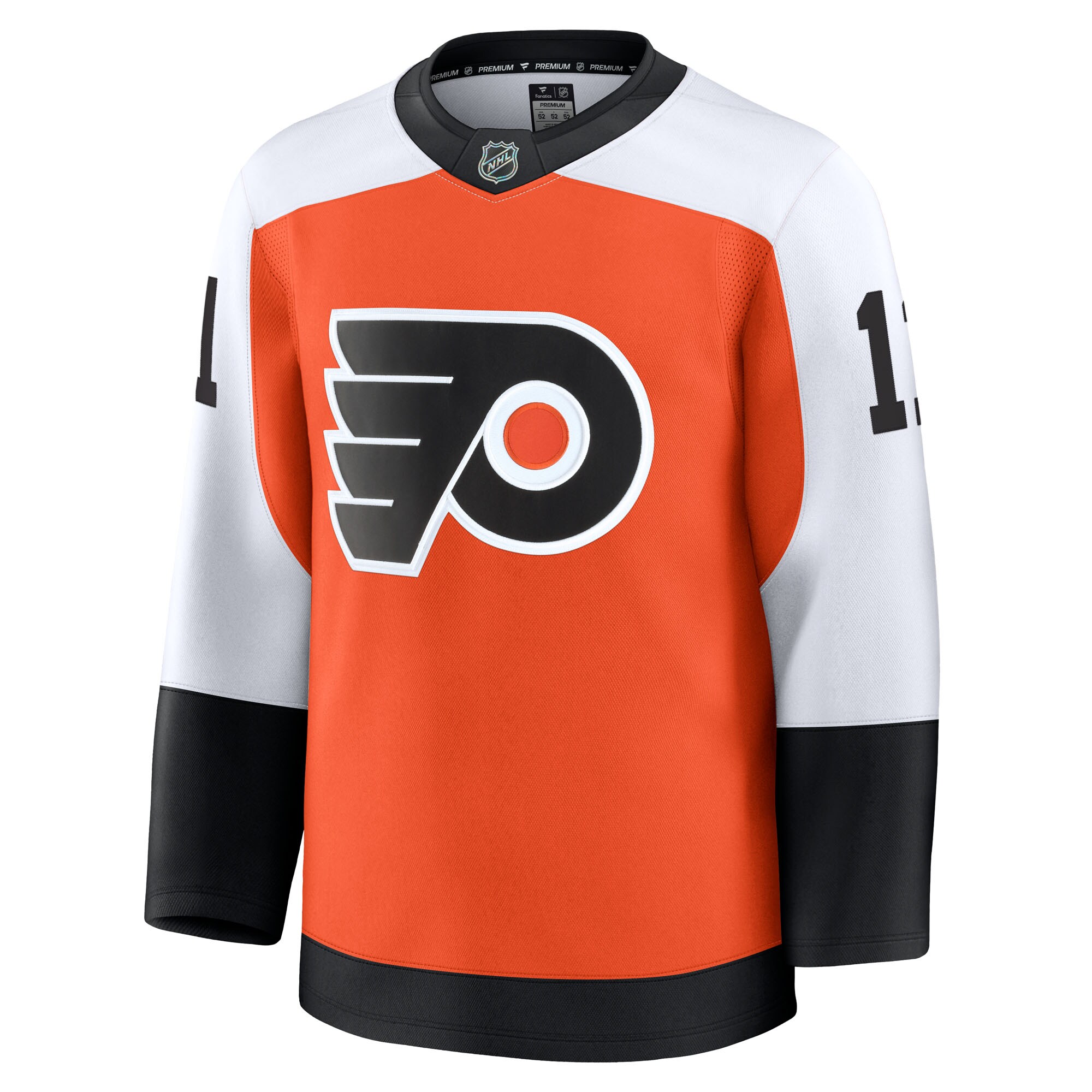 Travis Konecny Philadelphia Flyers Fanatics Home Premium Jersey – Burnt Orange Clowdercats