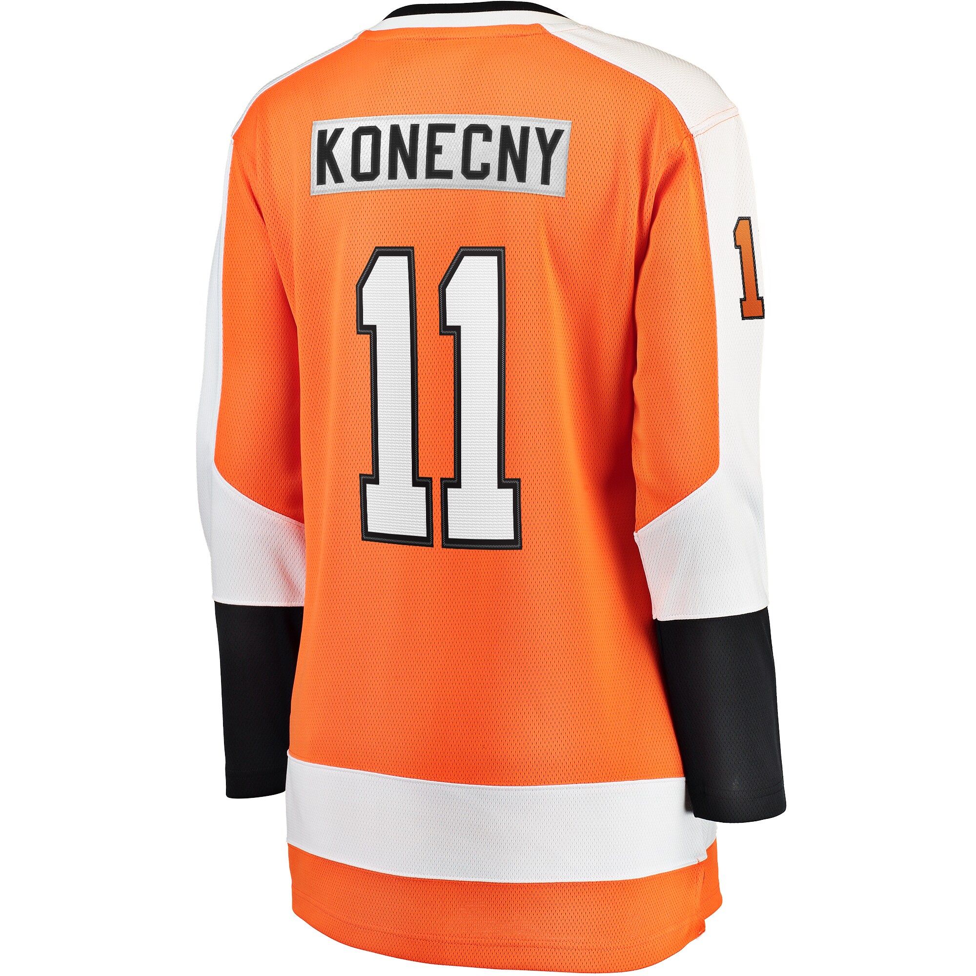 Travis Konecny Philadelphia Flyers Fanatics Women’s Home Breakaway Jersey – Orange Clowdercats