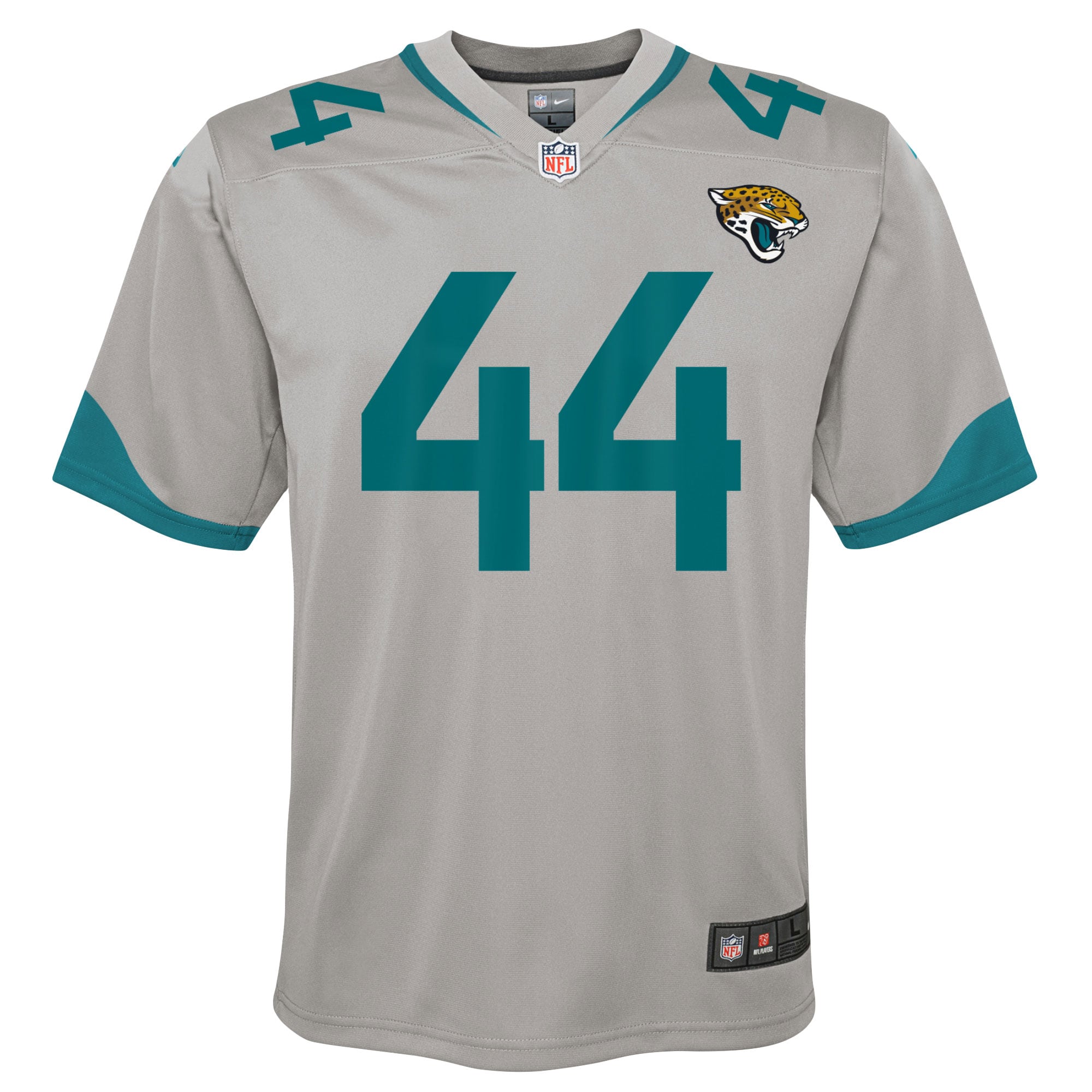 Travon Walker Jacksonville Jaguars Nike Youth Inverted Game Jersey – Silver Clowdercats