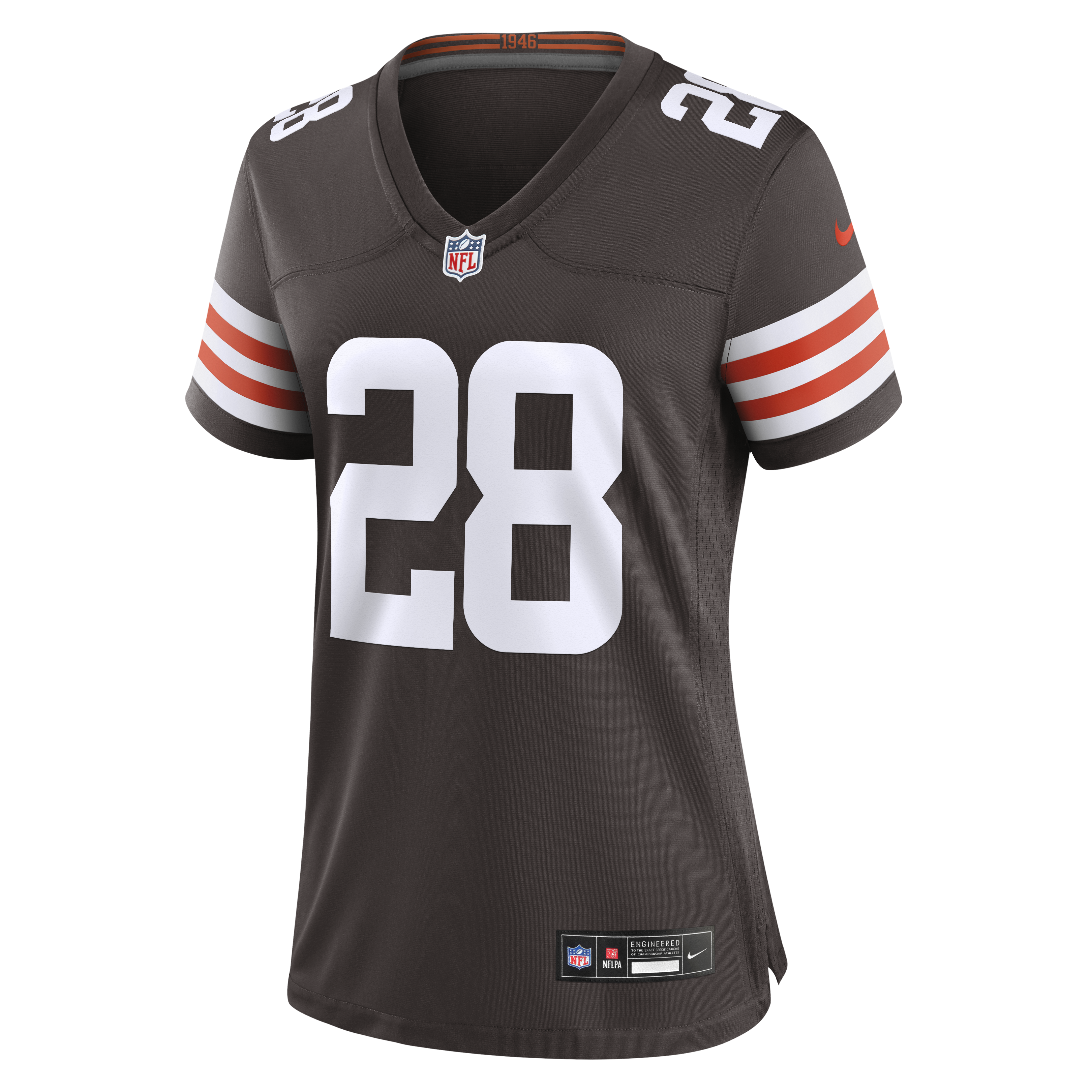 Tre Avery Cleveland Browns Nike Women’s Team Game Jersey – Brown Clowdercats