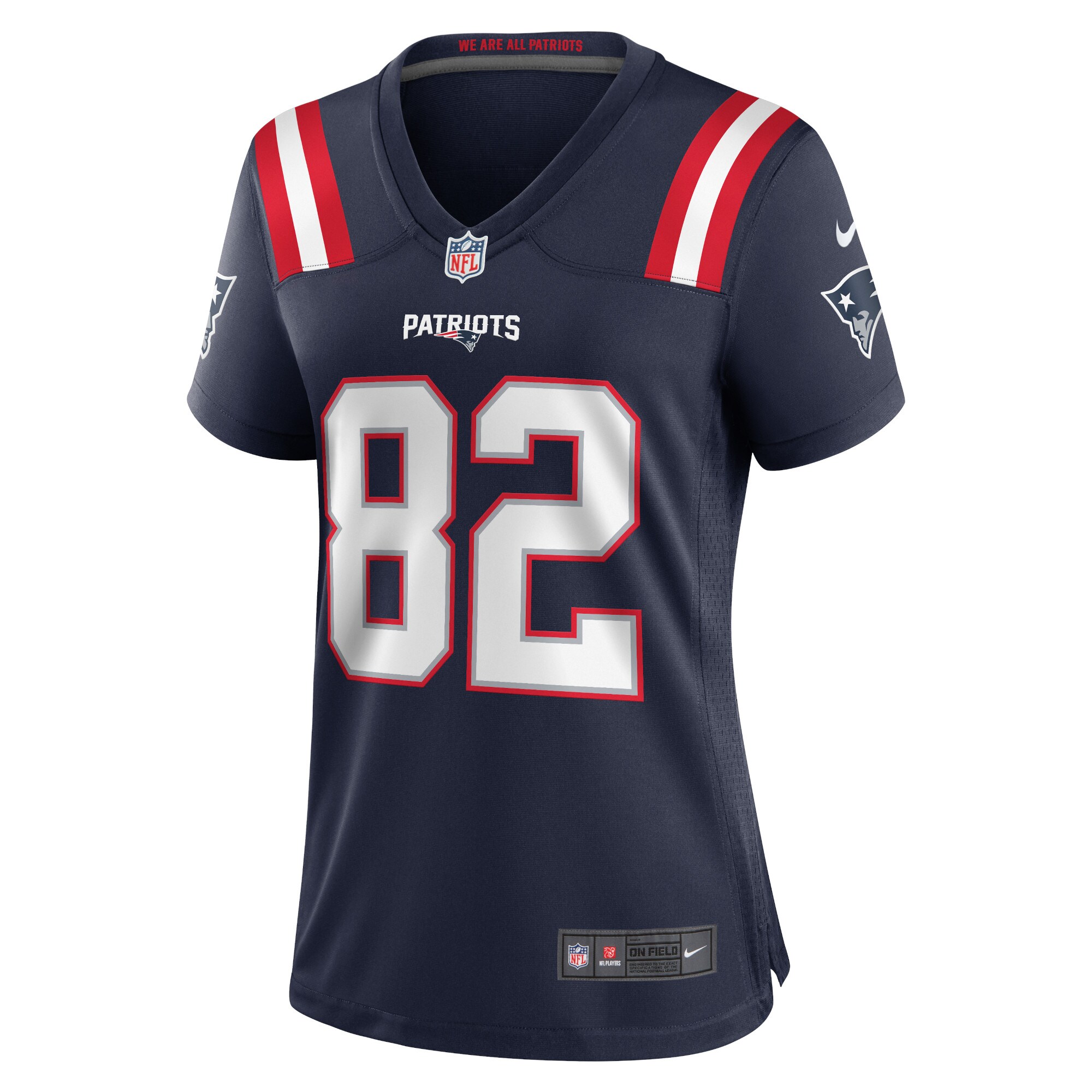 Tre Nixon New England Patriots Nike Women’s Game Jersey – Navy Clowdercats