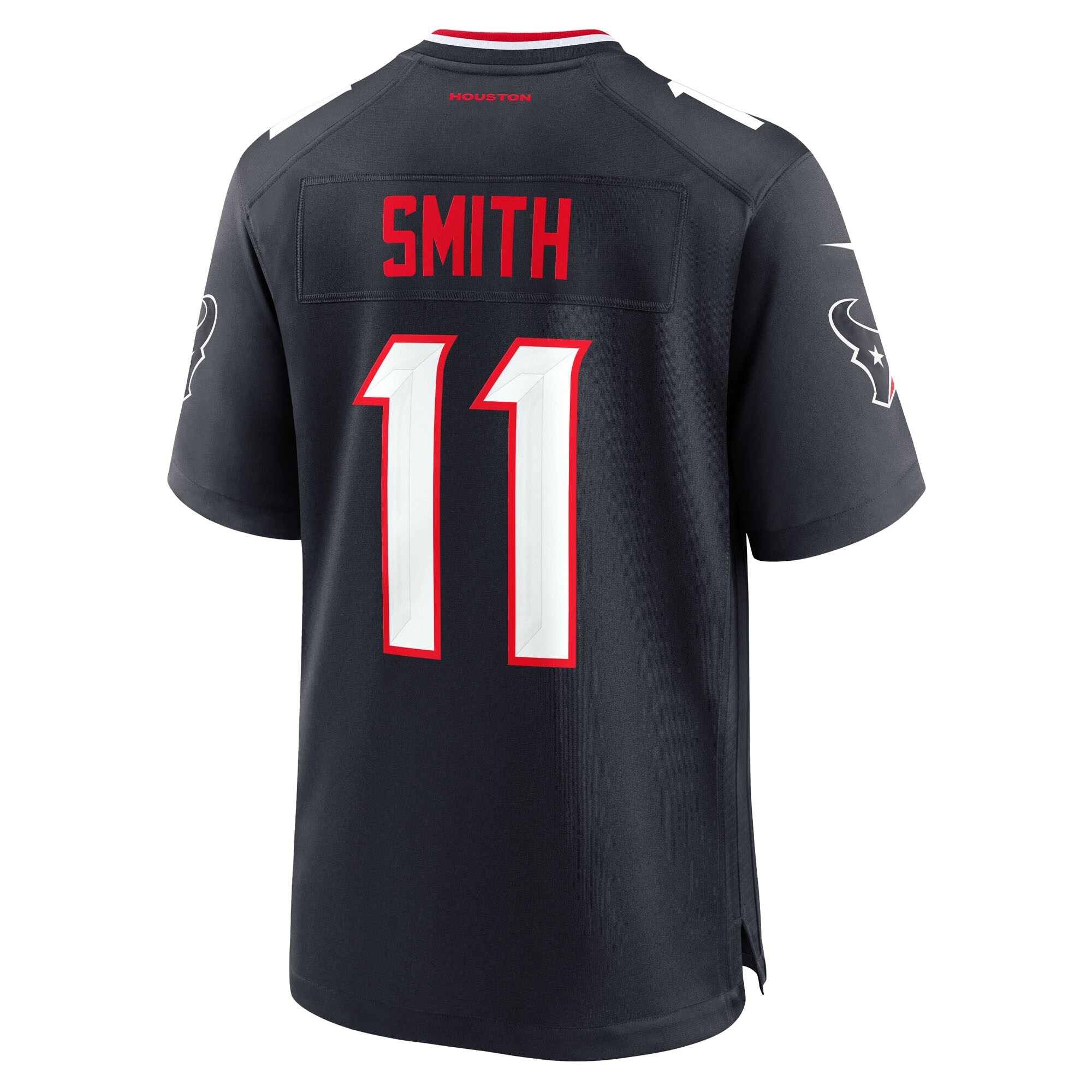 Tremon Smith Houston Texans Nike Team Game Jersey – Navy Clowdercats
