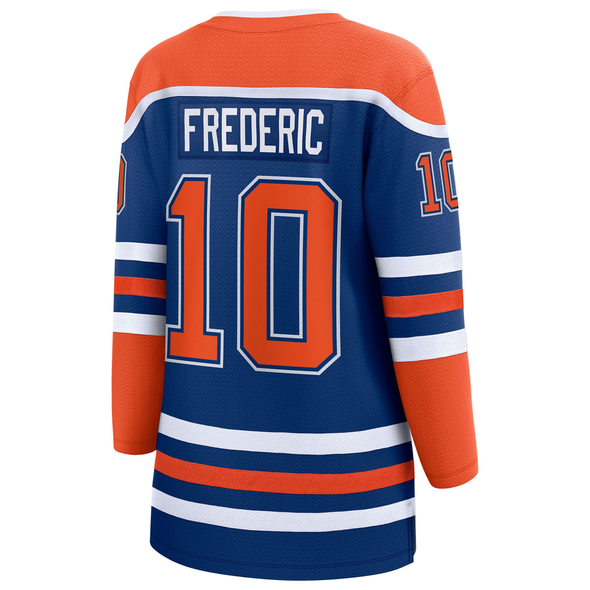 Trent Frederic Edmonton Oilers Fanatics Women’s Home Breakaway Jersey – Royal Clowdercats