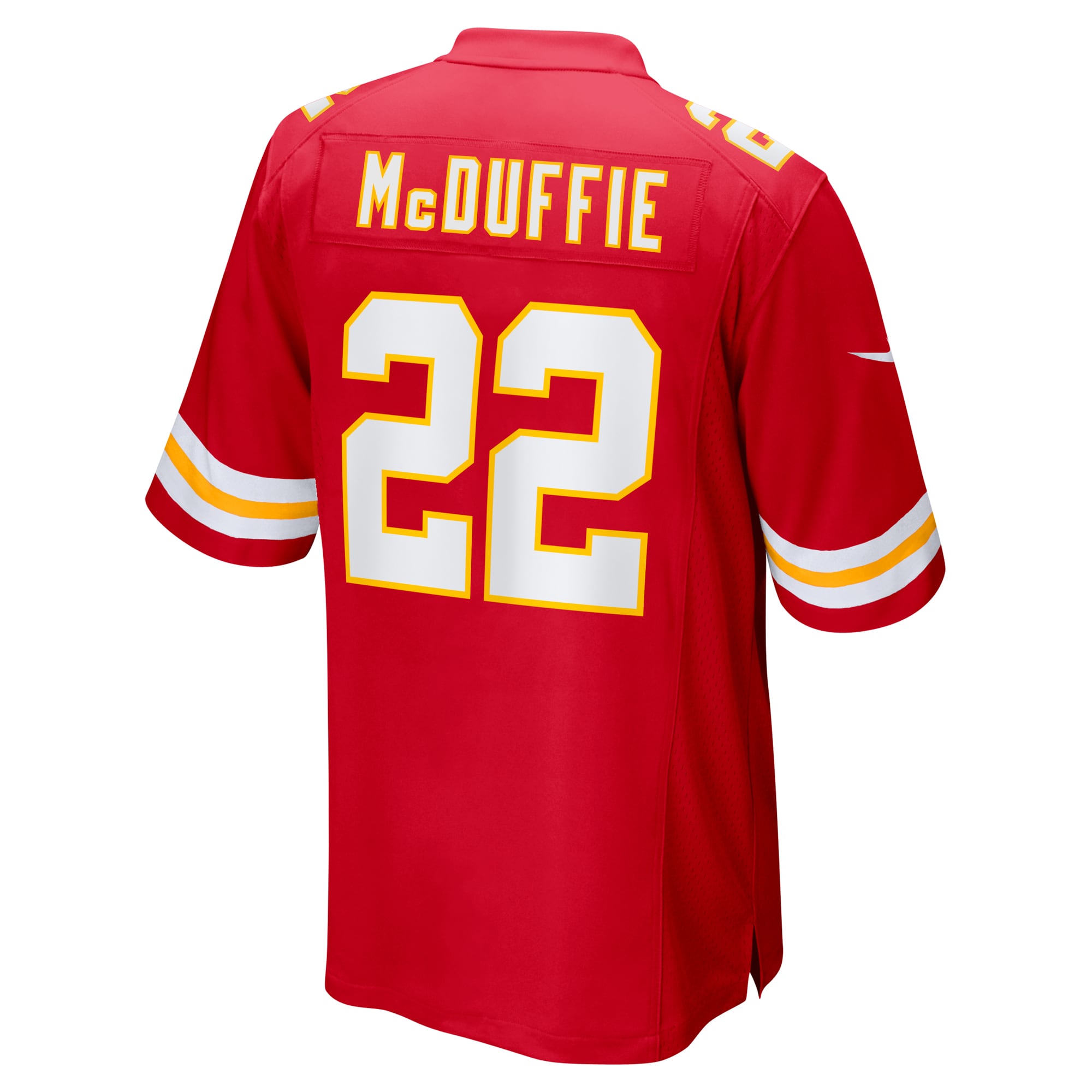 Trent McDuffie Kansas City Chiefs Nike Game Jersey – Red Clowdercats