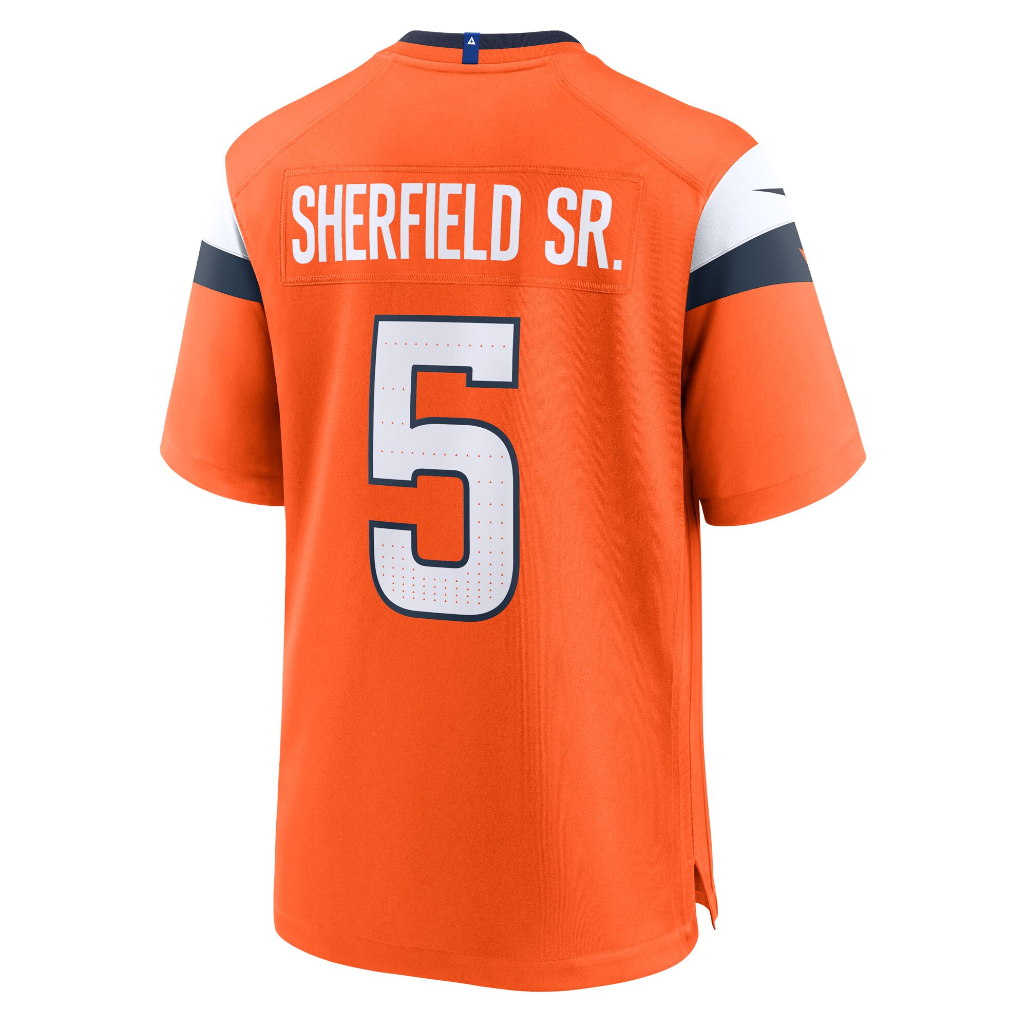 Trent Sherfield Sr. Denver Broncos Nike Team Game Jersey – Orange Clowdercats