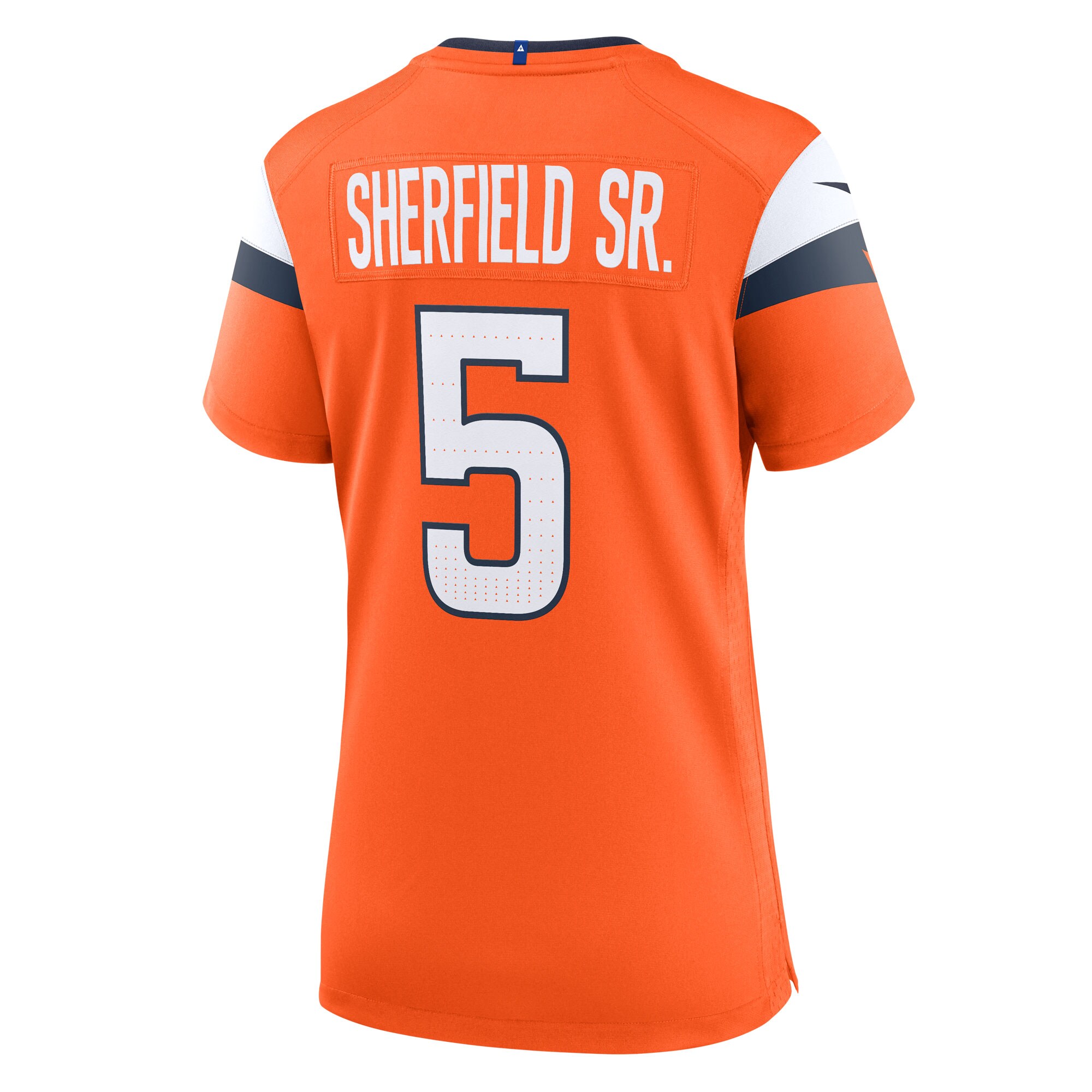 Trent Sherfield Sr. Denver Broncos Nike Women’s Team Game Jersey – Orange Clowdercats