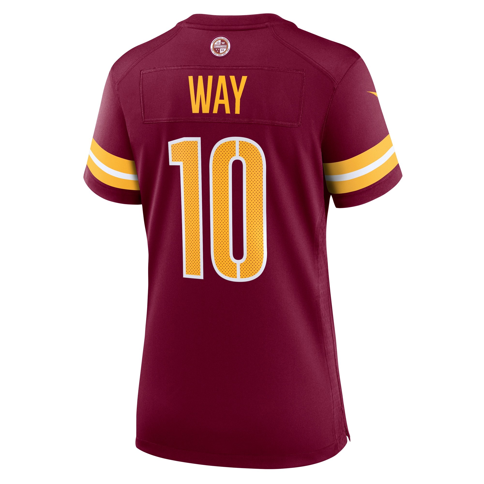 Tress Way Washington Commanders Nike Women’s Team Game Jersey – Burgundy Clowdercats