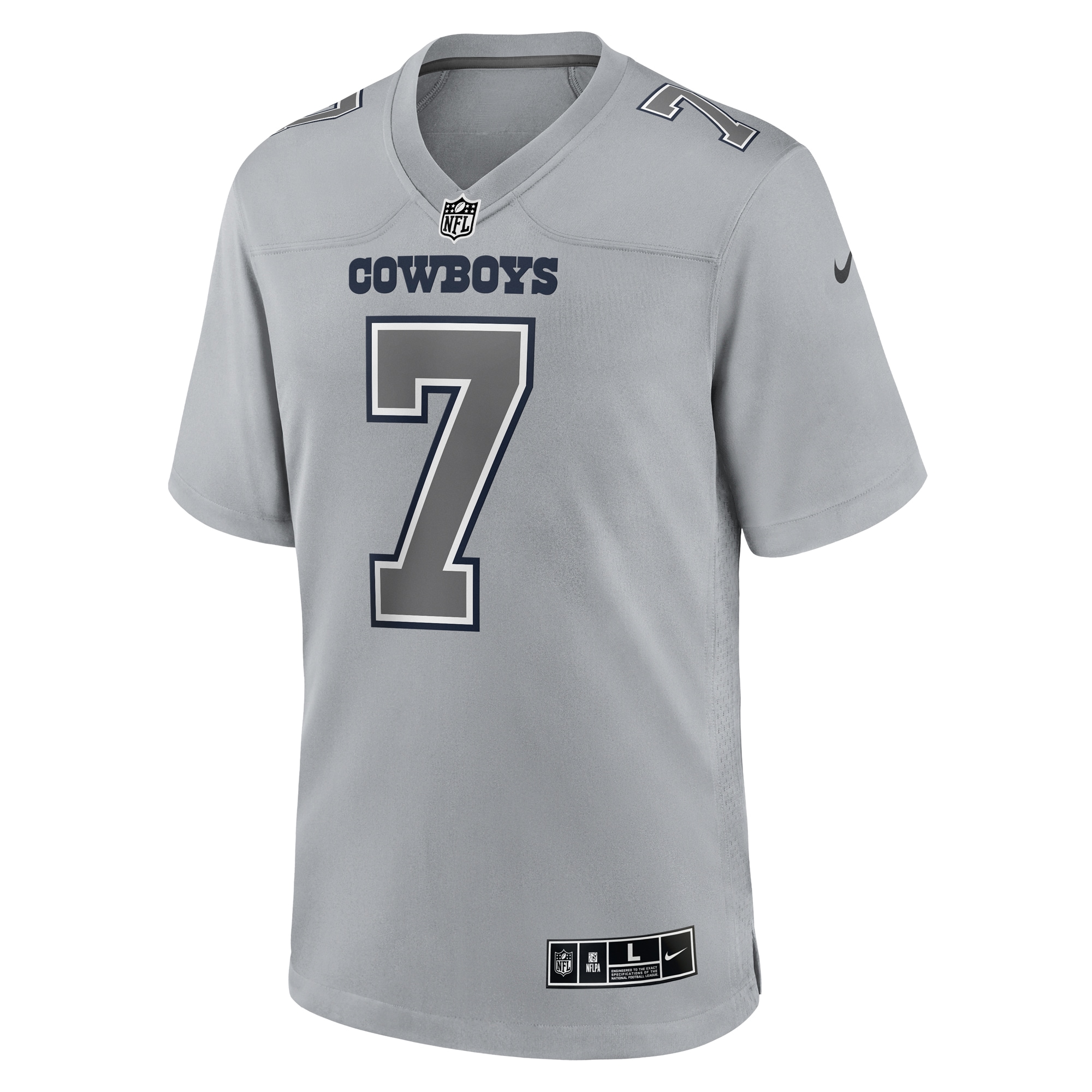 Trevon Diggs Dallas Cowboys Nike Atmosphere Fashion Game Jersey – Gray Clowdercats