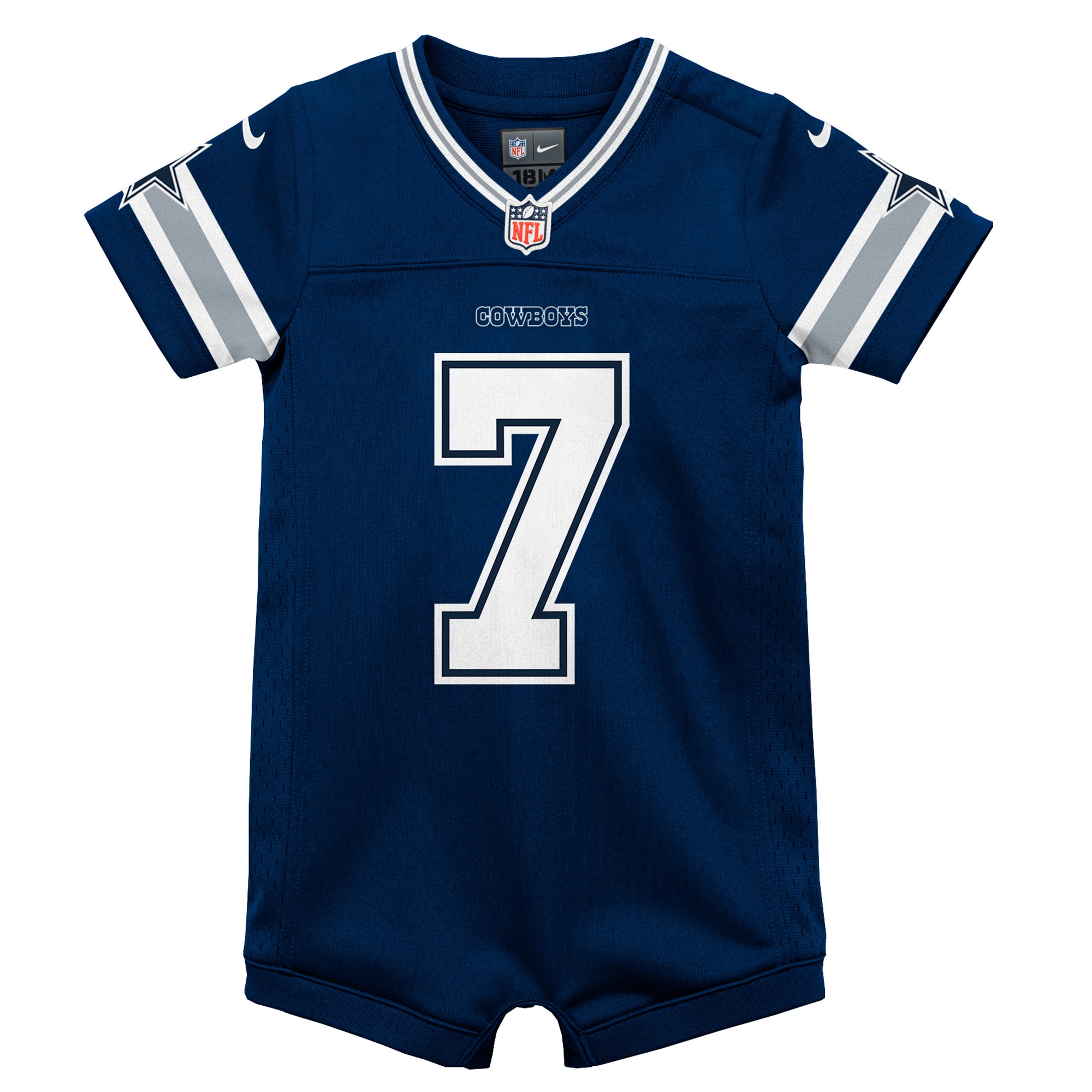 Trevon Diggs Dallas Cowboys Nike Infant Game Romper Jersey – Navy Clowdercats