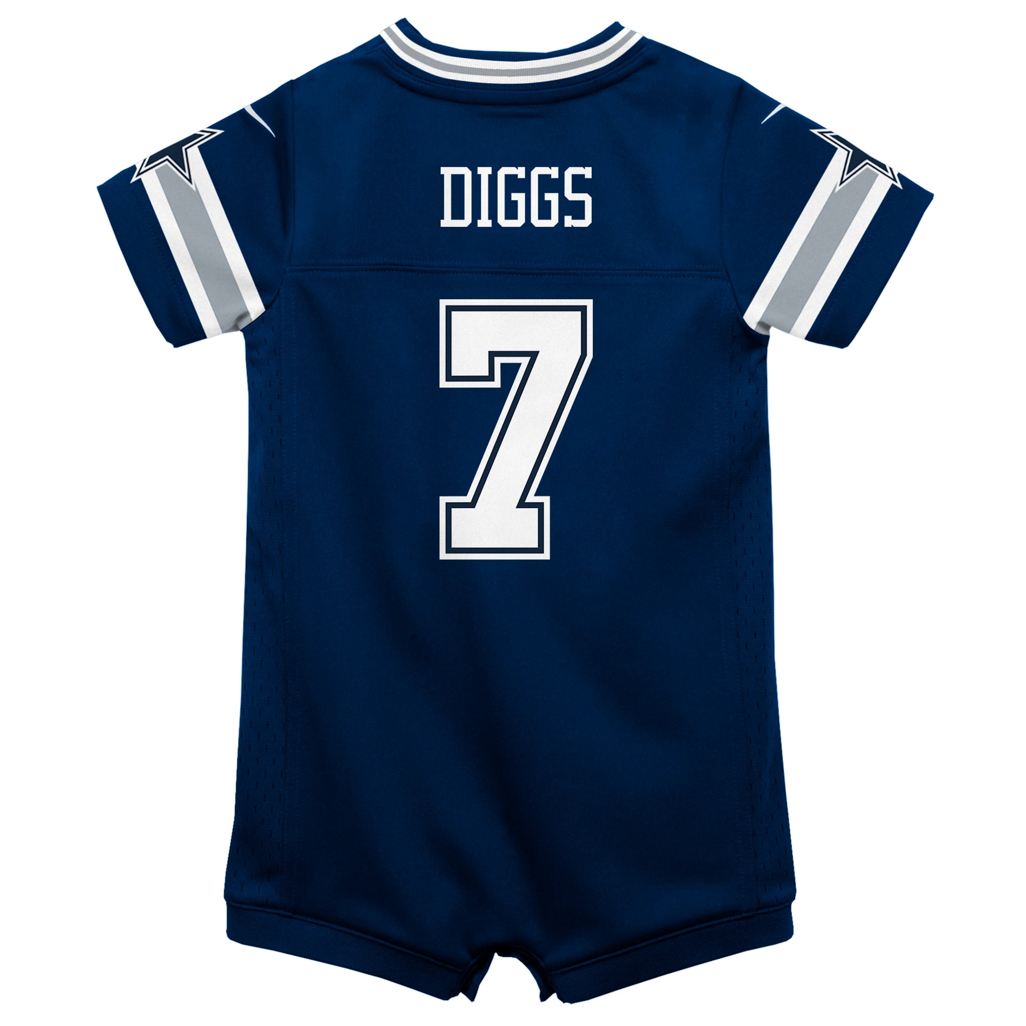 Trevon Diggs Dallas Cowboys Nike Infant Game Romper Jersey – Navy Clowdercats