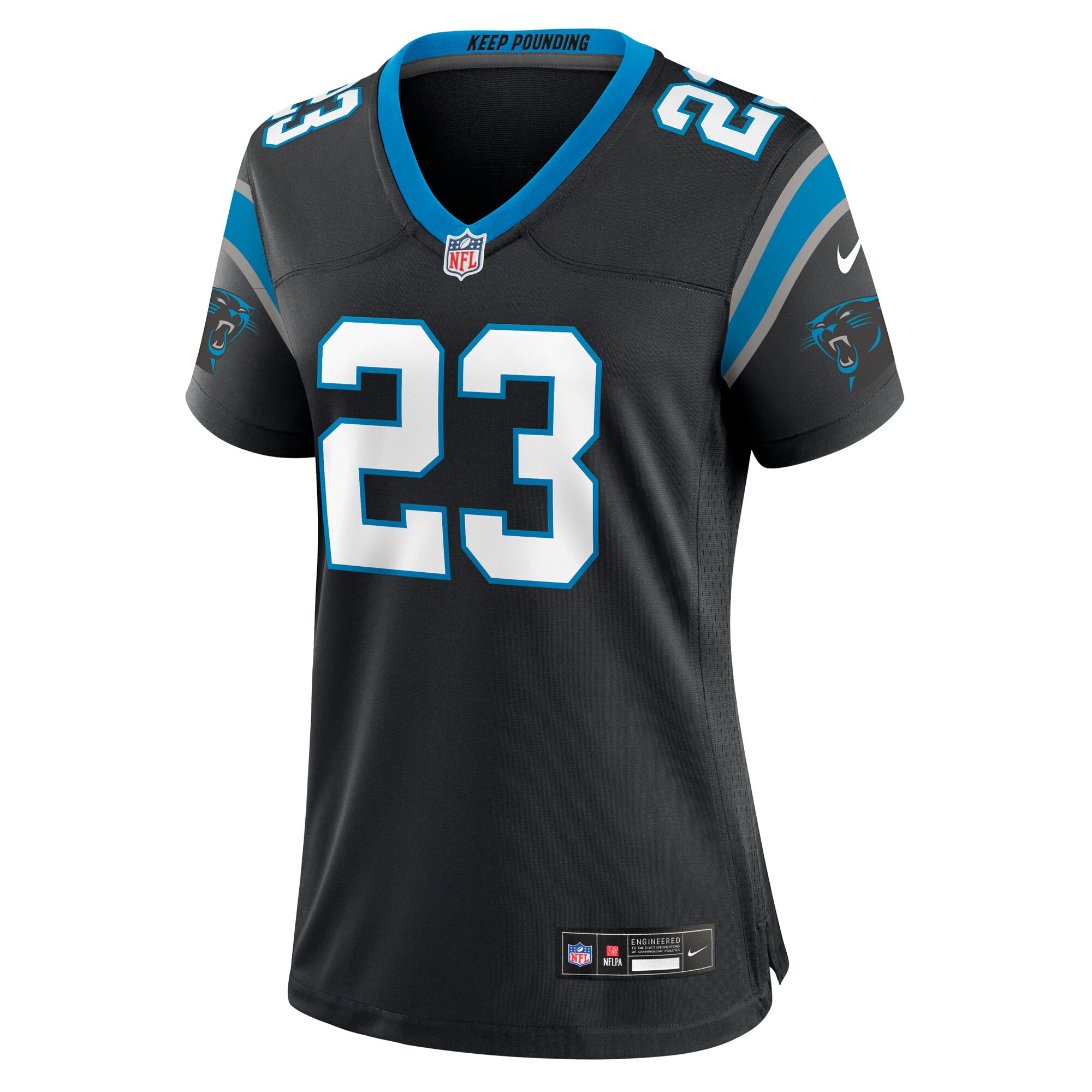 Trevor Etienne Carolina Panthers Nike Women’s Team Game Jersey – Black Clowdercats