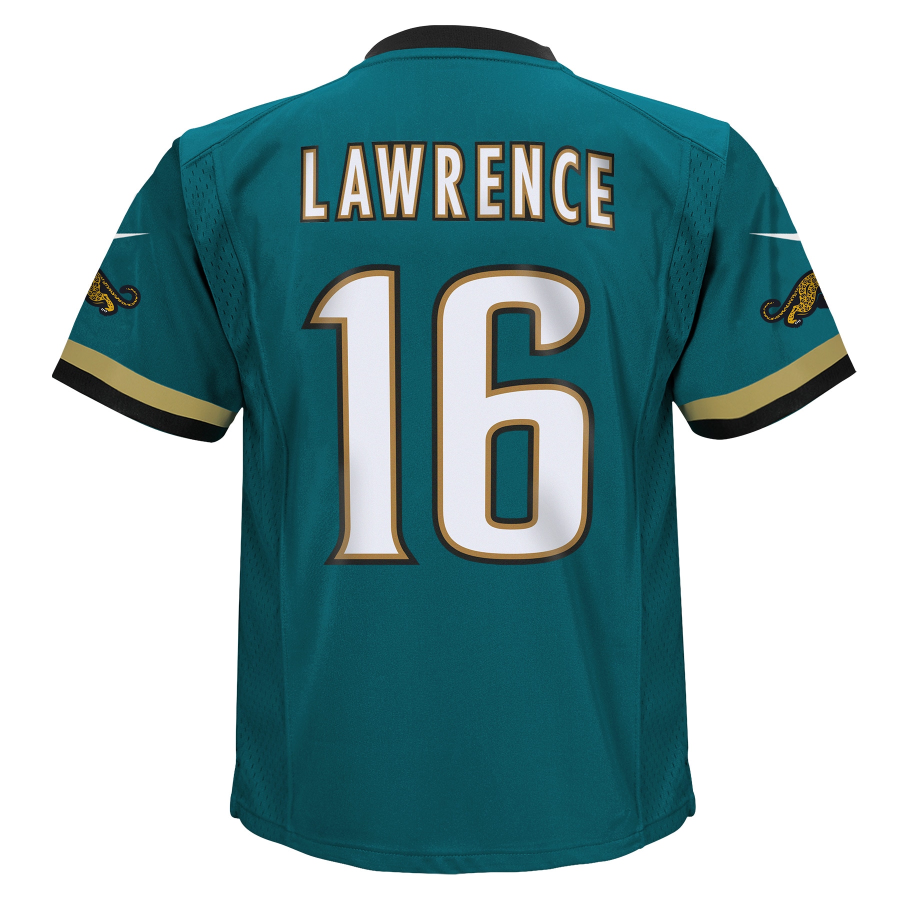 Trevor Lawrence Jacksonville Jaguars Nike Infant Alternate Prowler Throwback Player Game Jersey – Teal Clowdercats