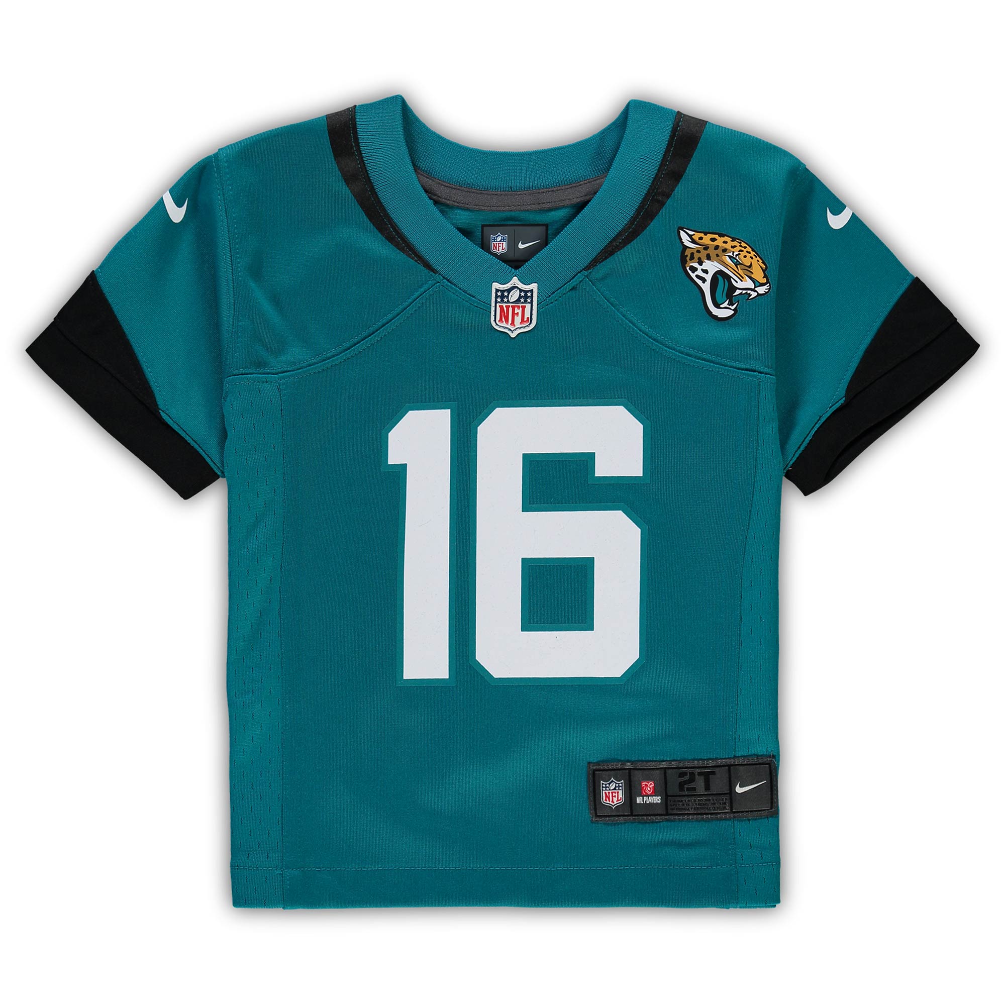 Trevor Lawrence Jacksonville Jaguars Nike Infant Team Player Game Jersey – Teal Clowdercats