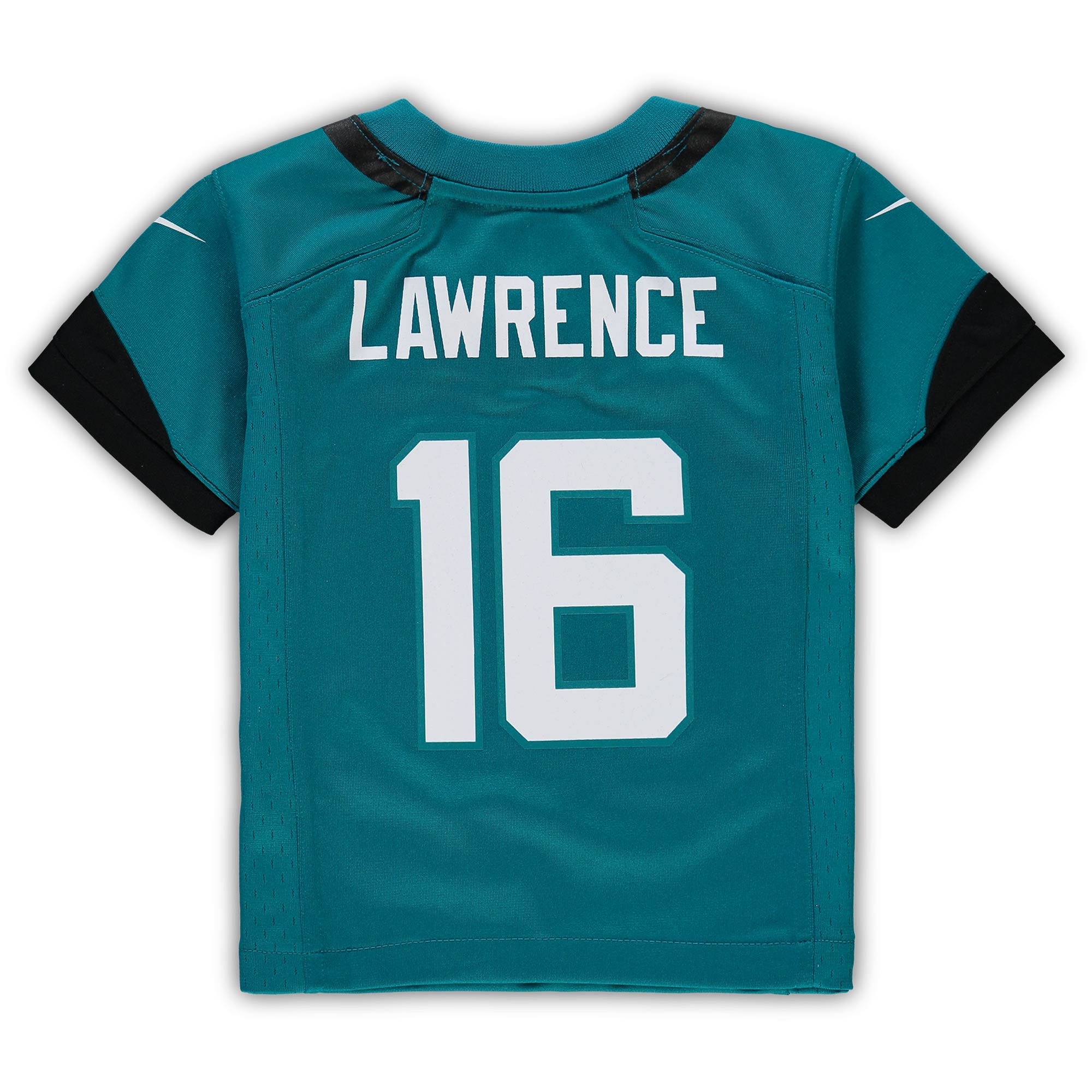 Trevor Lawrence Jacksonville Jaguars Nike Infant Team Player Game Jersey – Teal Clowdercats
