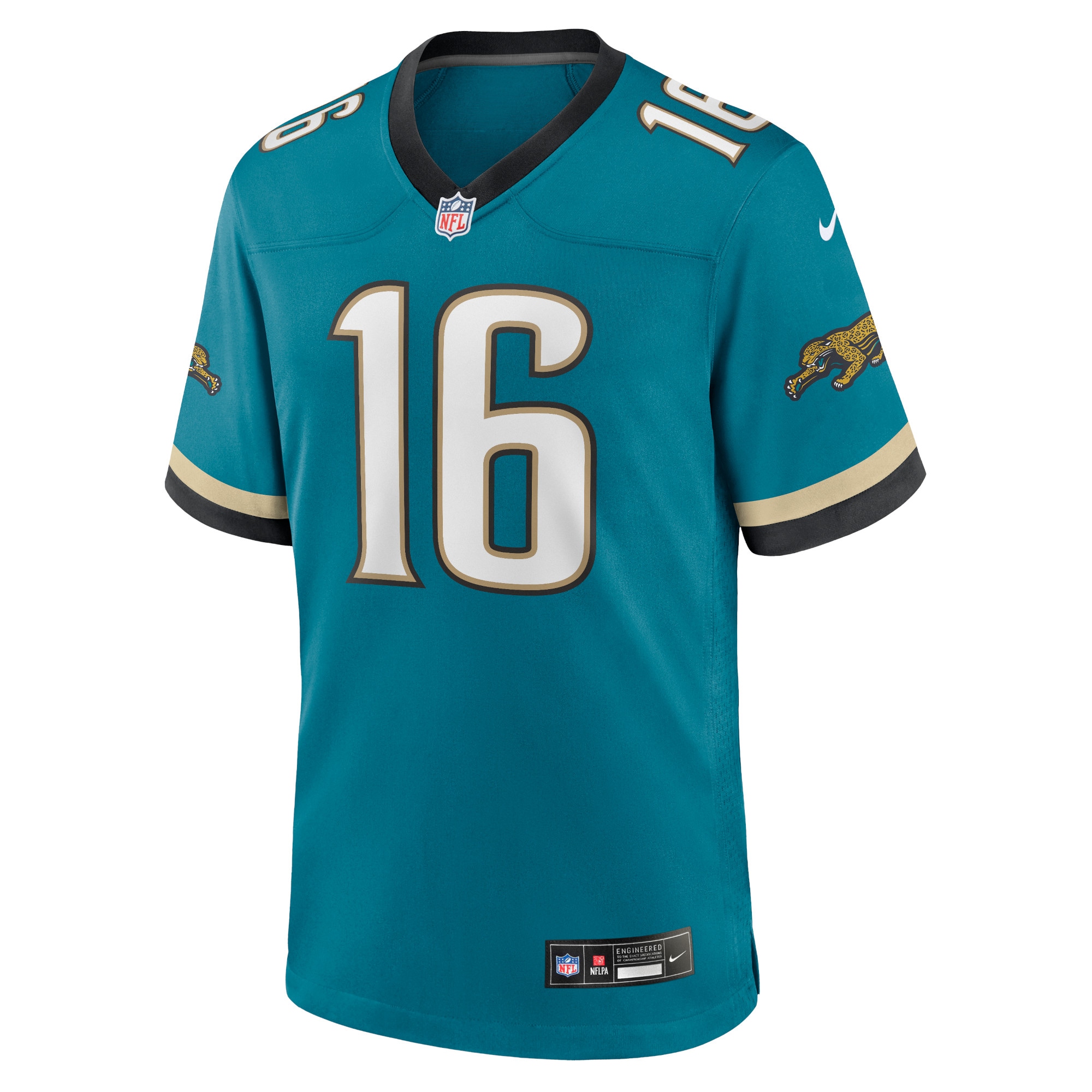 Trevor Lawrence Jacksonville Jaguars Nike Prowler Throwback Player Game Jersey – Teal Clowdercats