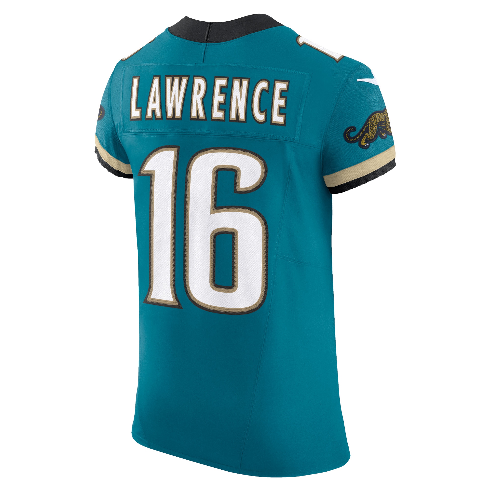 Trevor Lawrence Jacksonville Jaguars Nike Prowler Throwback Vapor F.U.S.E. Elite Jersey – Teal Clowdercats