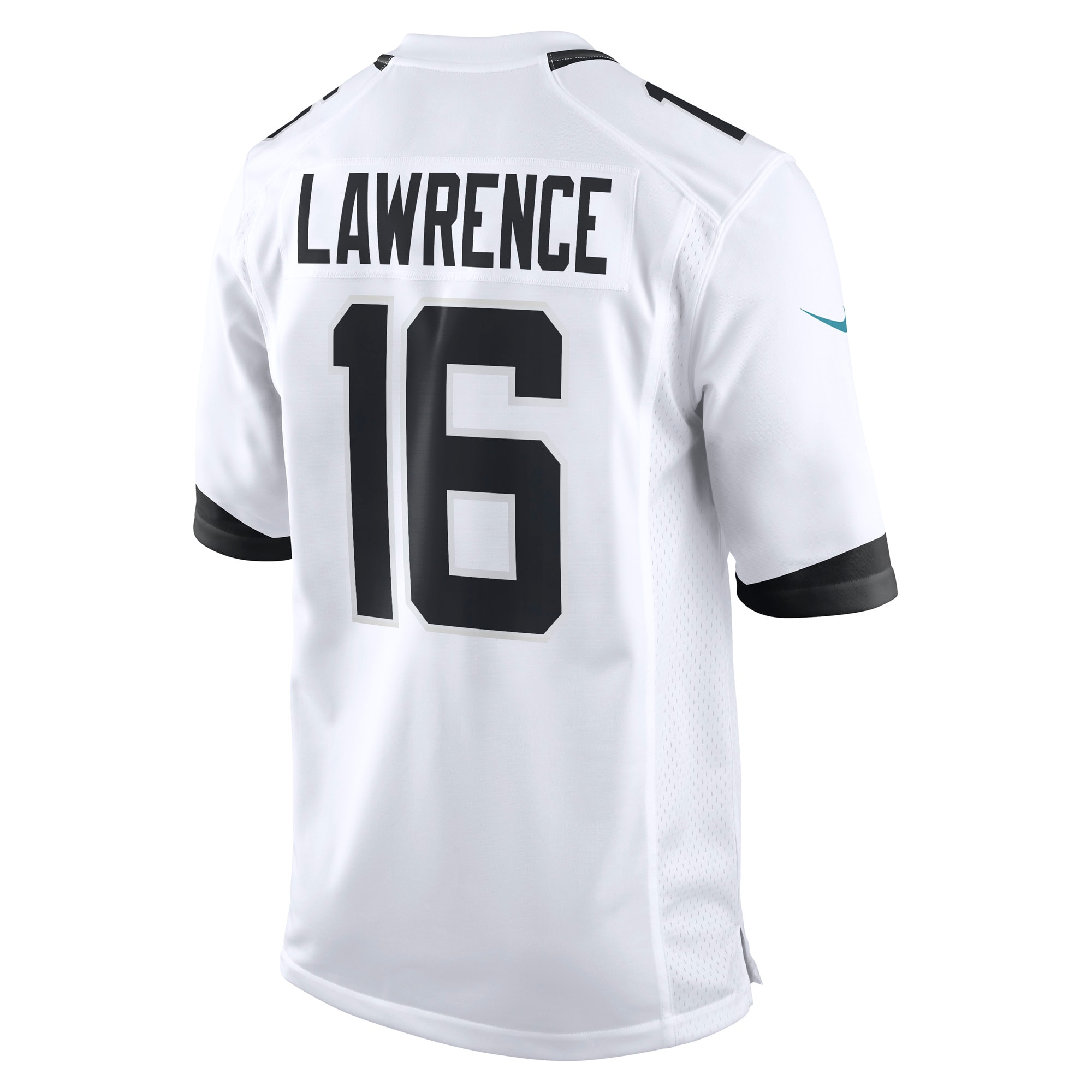Trevor Lawrence Jacksonville Jaguars Nike White Game Jersey – White Clowdercats