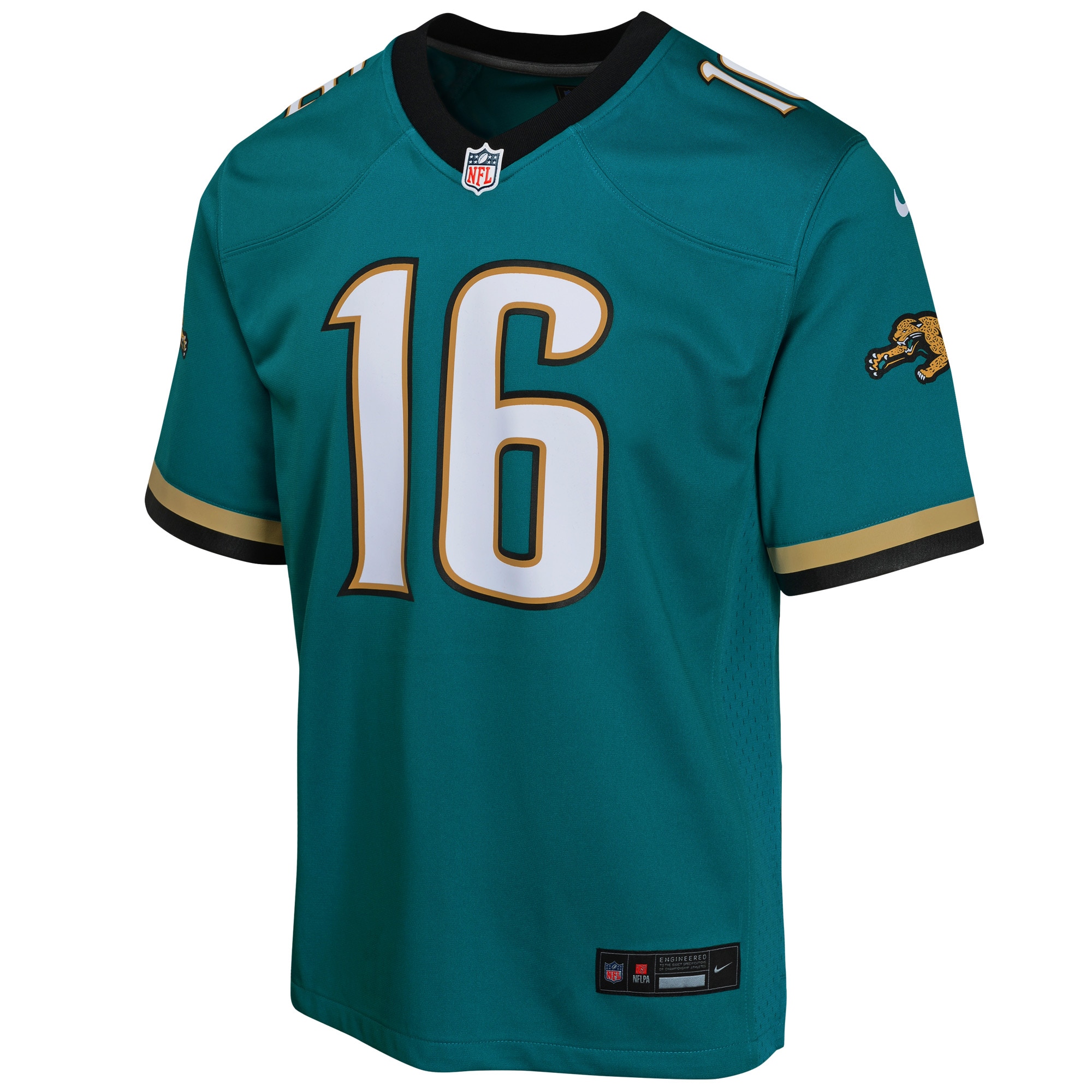 Trevor Lawrence Jacksonville Jaguars Nike Youth Game Jersey – Teal Clowdercats