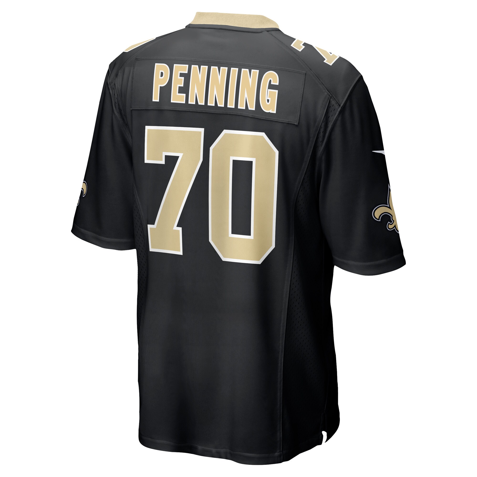 Trevor Penning New Orleans Saints Nike Player Game Jersey – Black Clowdercats