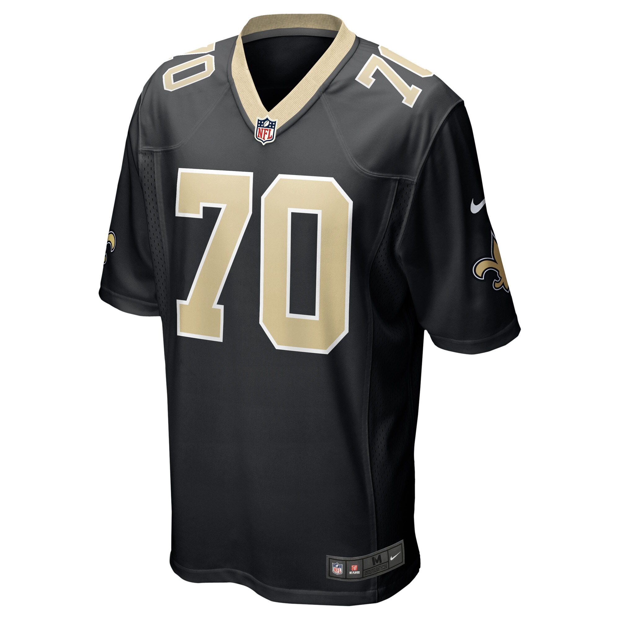 Trevor Penning New Orleans Saints Nike Player Game Jersey – Black Clowdercats