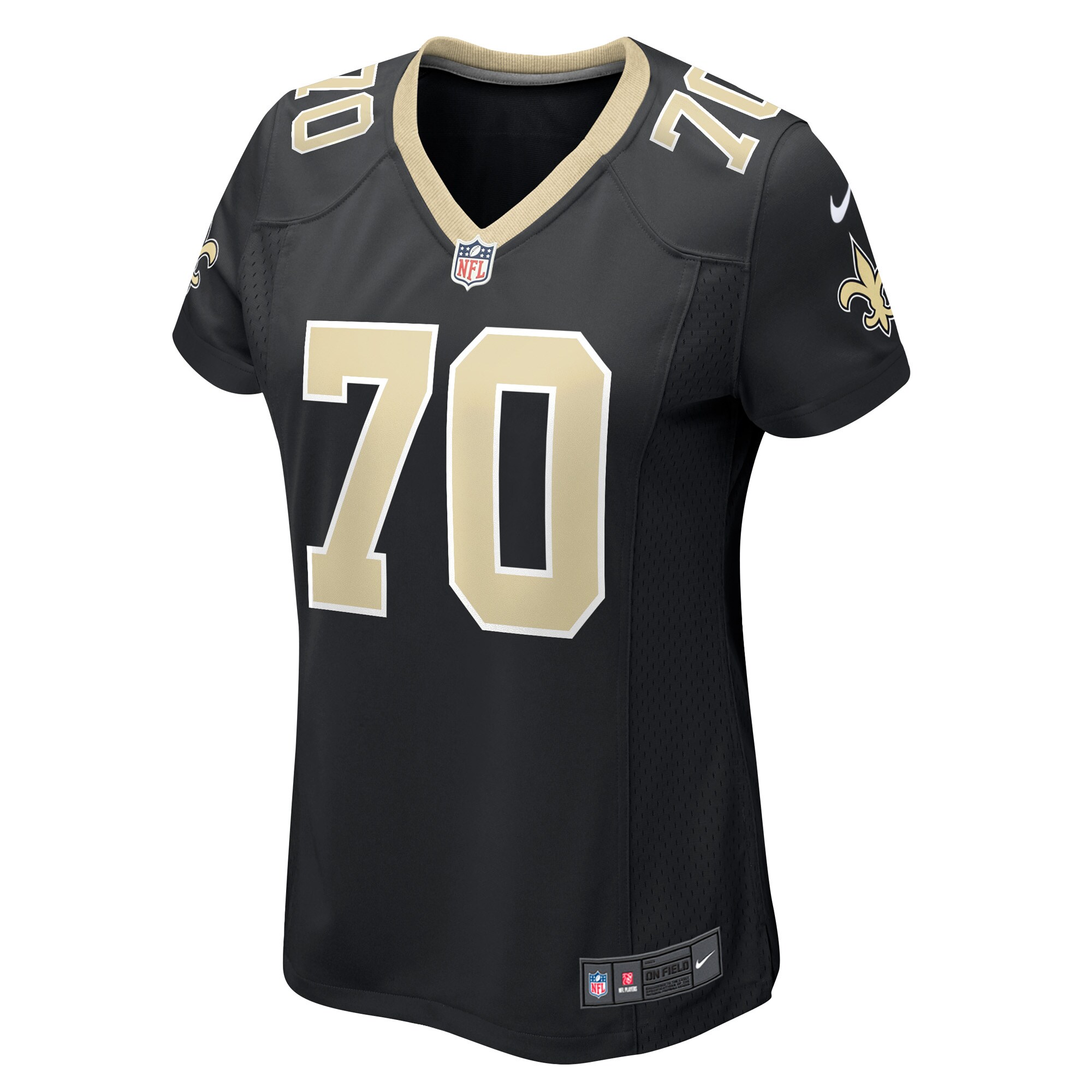 Trevor Penning New Orleans Saints Nike Women’s Game Player Jersey – Black Clowdercats