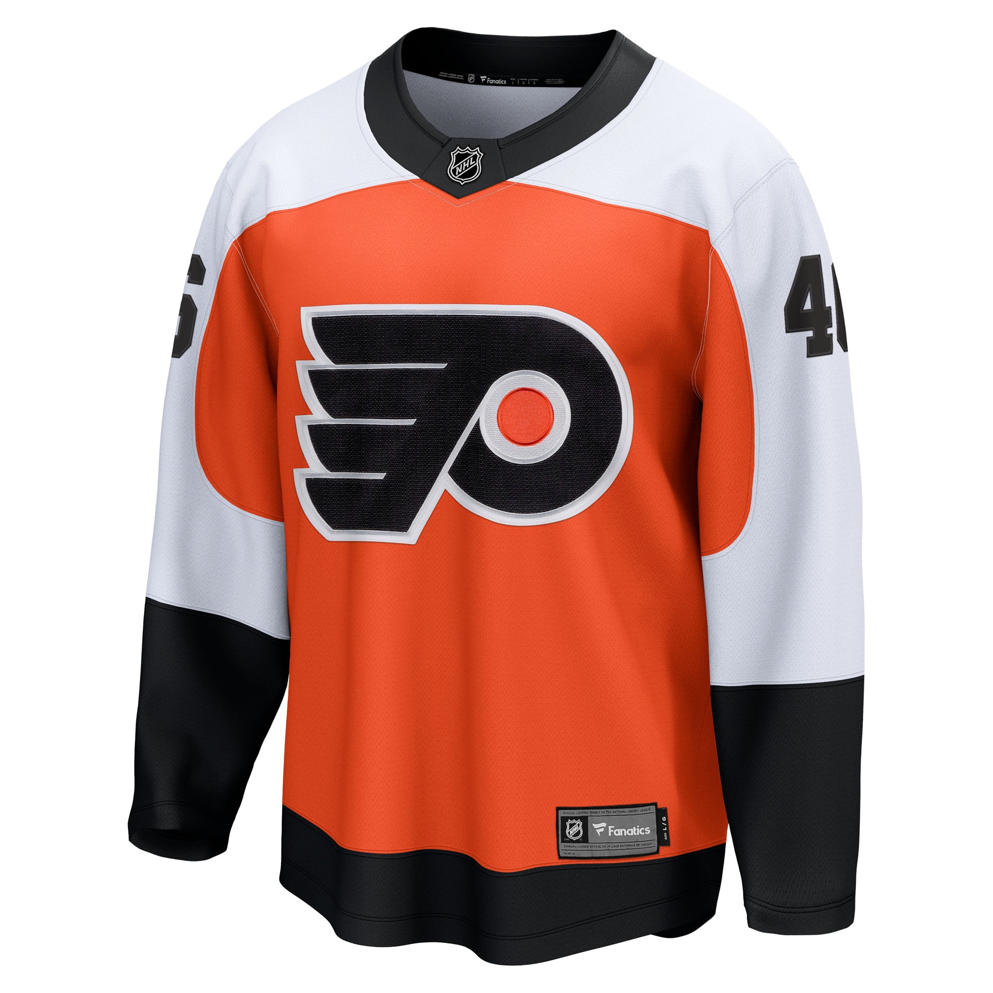 Trevor Zegras Philadelphia Flyers Fanatics Home Breakaway Jersey – Orange Clowdercats