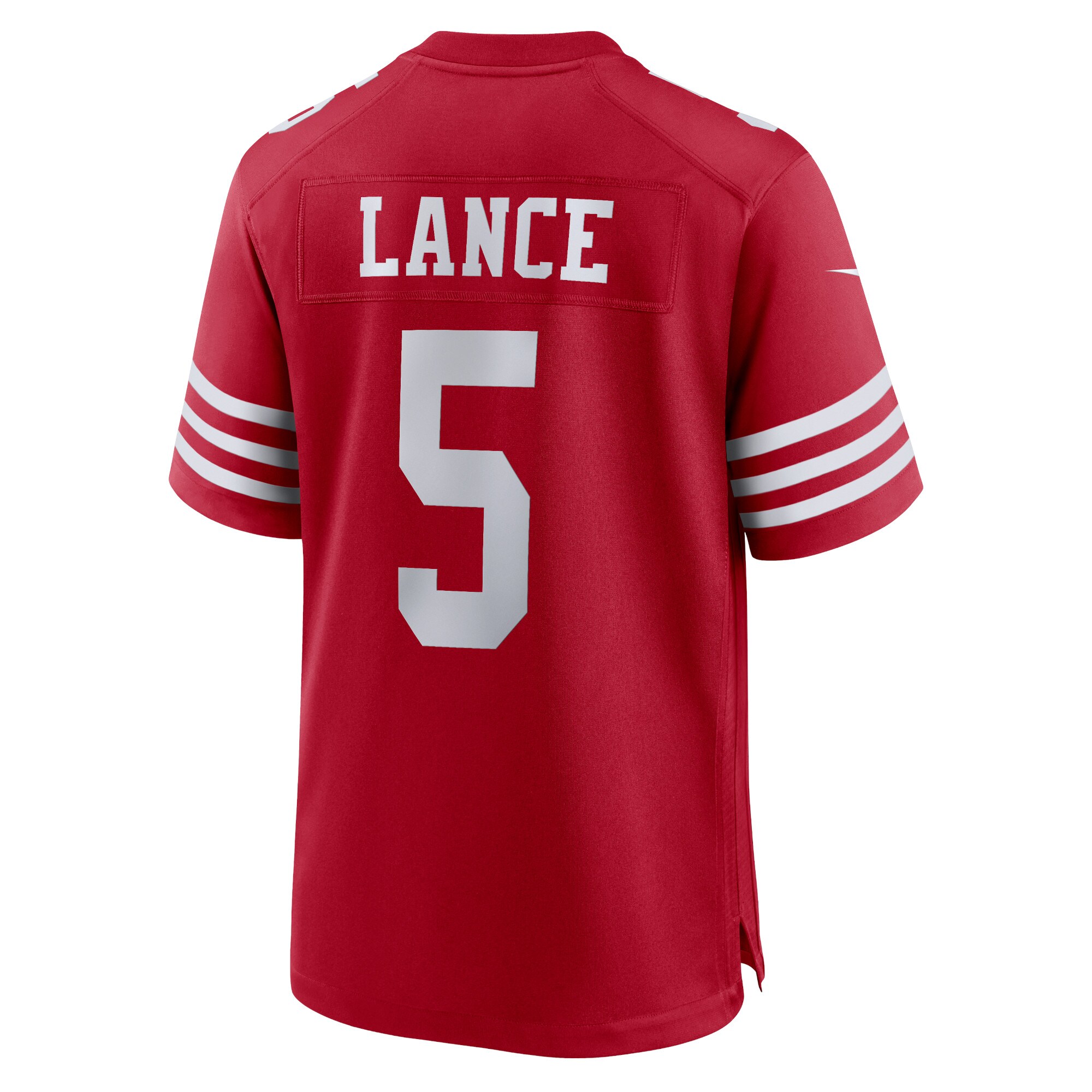 Trey Lance San Francisco 49ers Nike Game Player Jersey – Scarlet Clowdercats