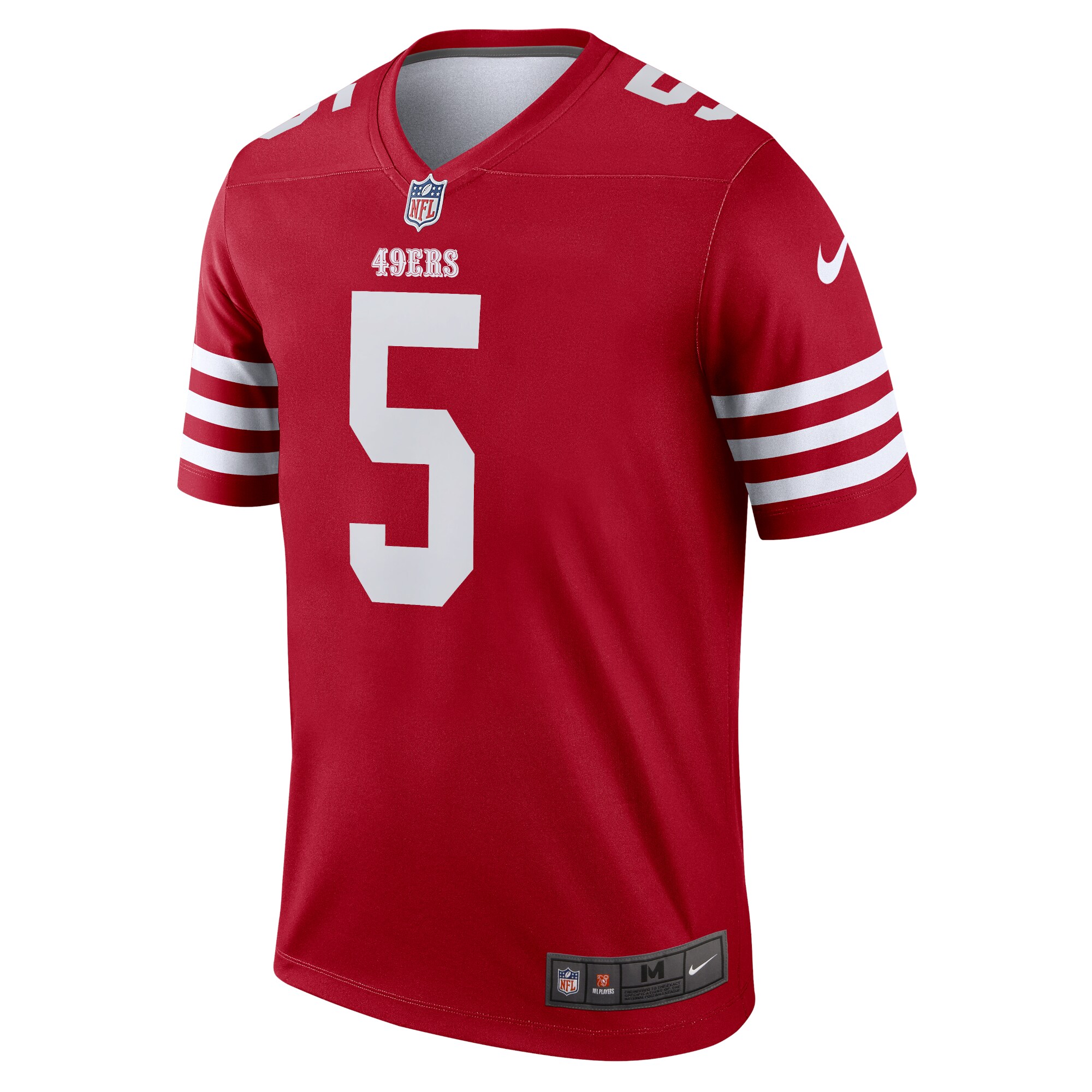 Trey Lance San Francisco 49ers Nike Legend Player Performance Top – Scarlet Clowdercats