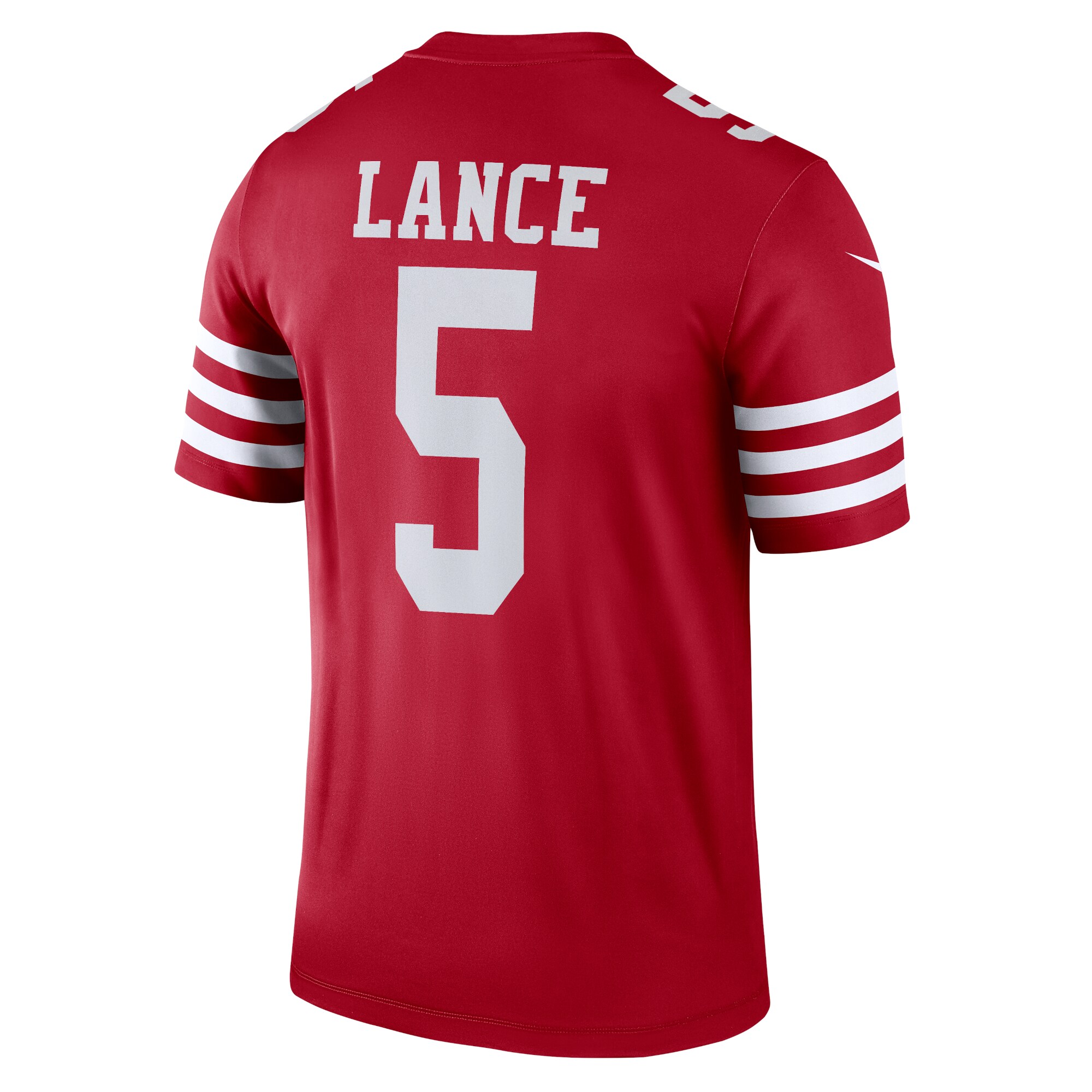 Trey Lance San Francisco 49ers Nike Legend Player Performance Top – Scarlet Clowdercats