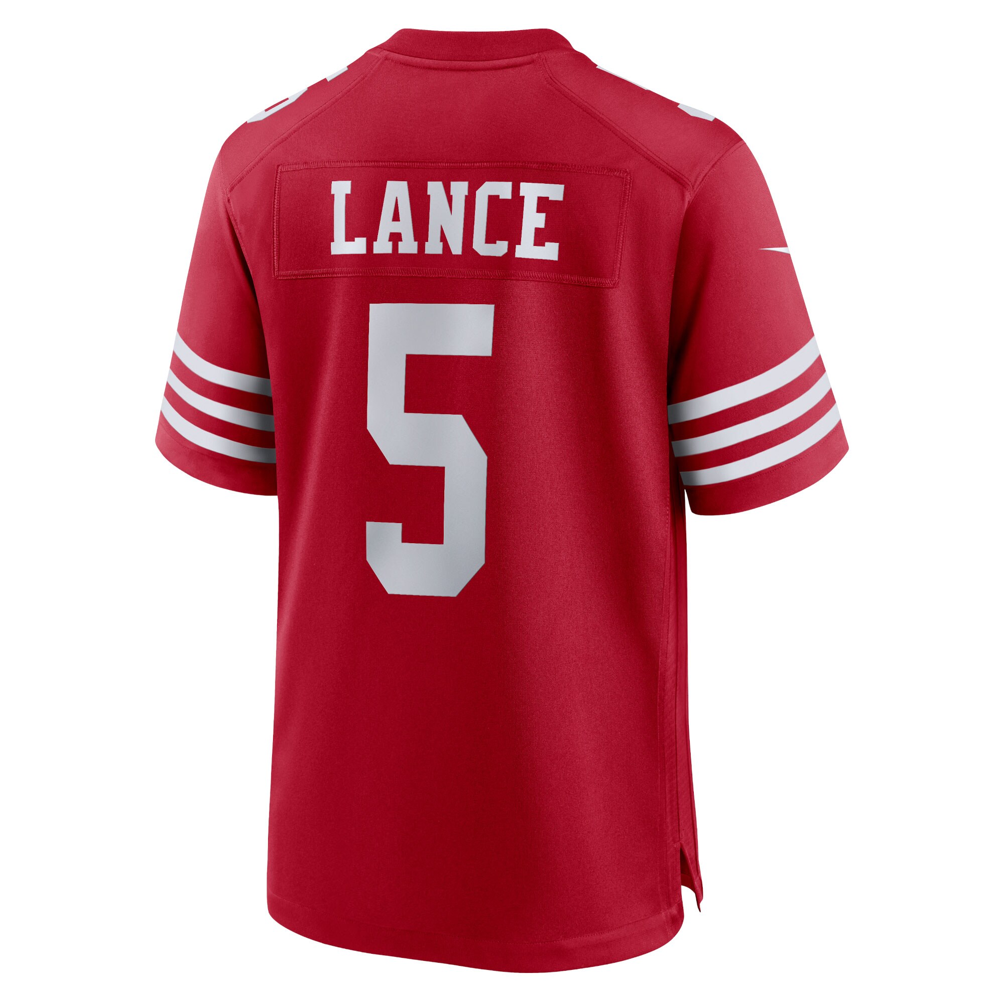Trey Lance San Francisco 49ers Nike Team Game Jersey – Scarlet Clowdercats