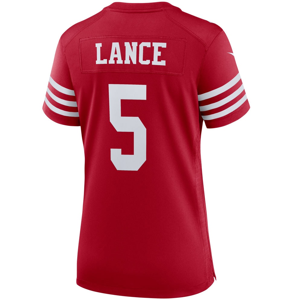 Trey Lance San Francisco 49ers Nike Women’s Player Jersey – Scarlet Clowdercats
