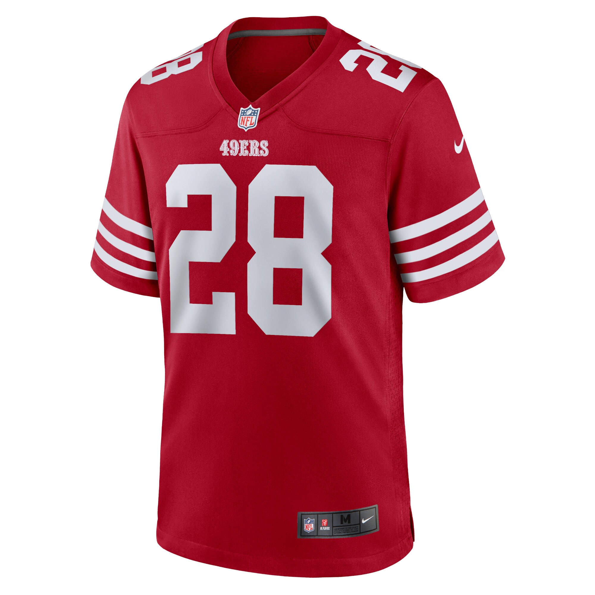 Trey Sermon San Francisco 49ers Nike Player Game Jersey – Scarlet Clowdercats