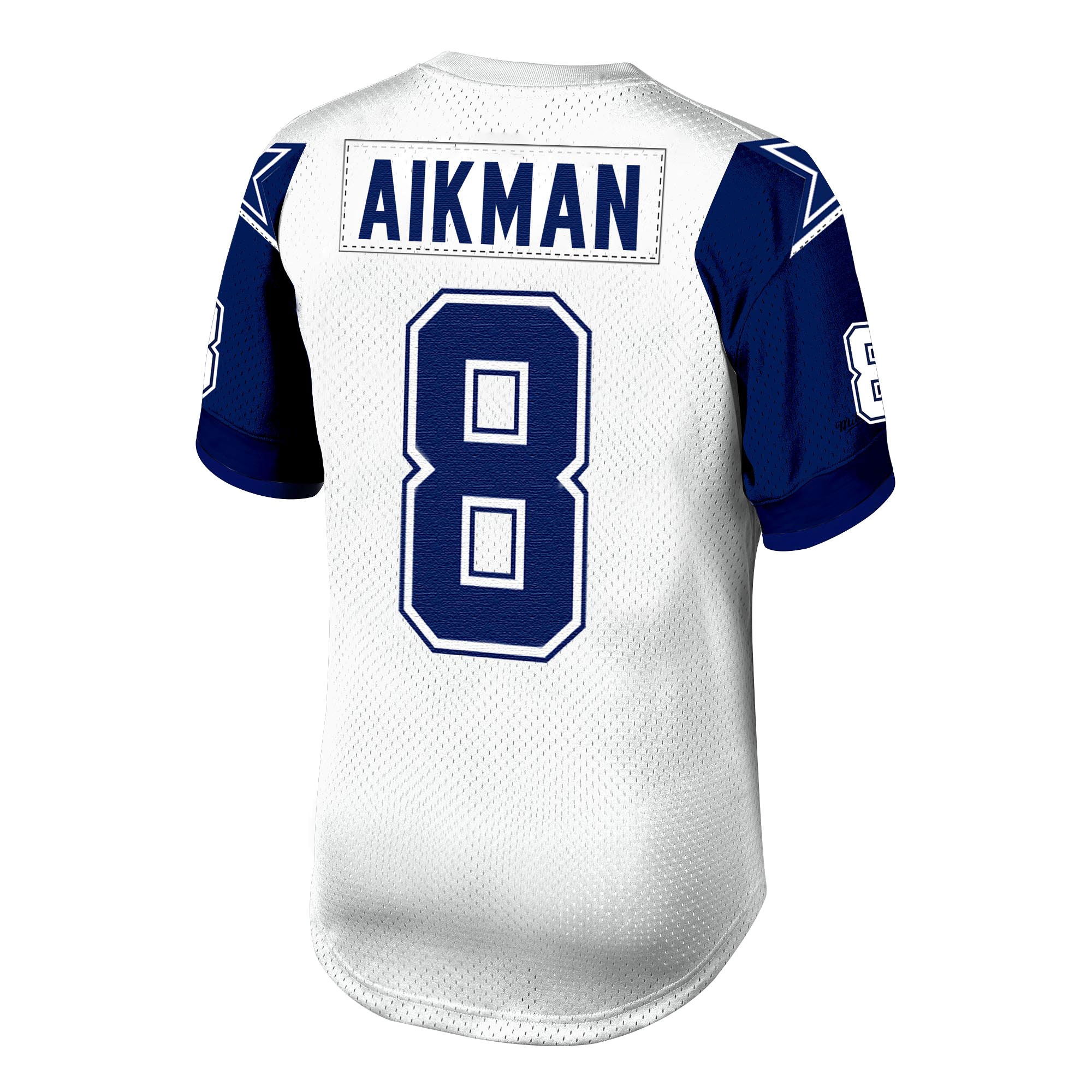 Troy Aikman Dallas Cowboys 1994 Mitchell & Ness Authentic Throwback Retired Player Jersey – White Clowdercats