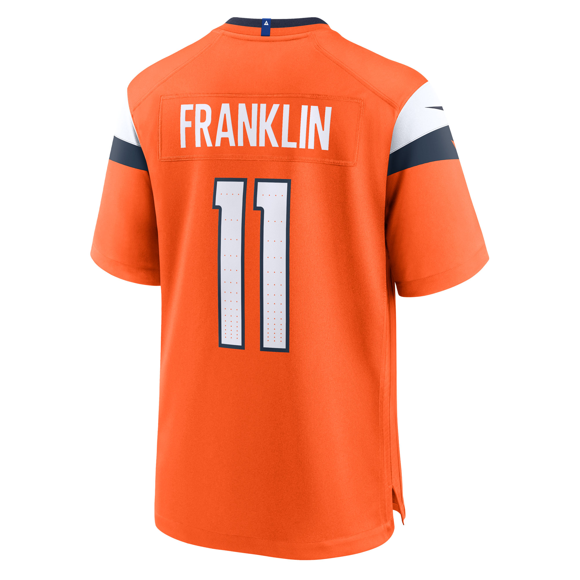 Troy Franklin Denver Broncos Nike Team Game Jersey – Orange Clowdercats