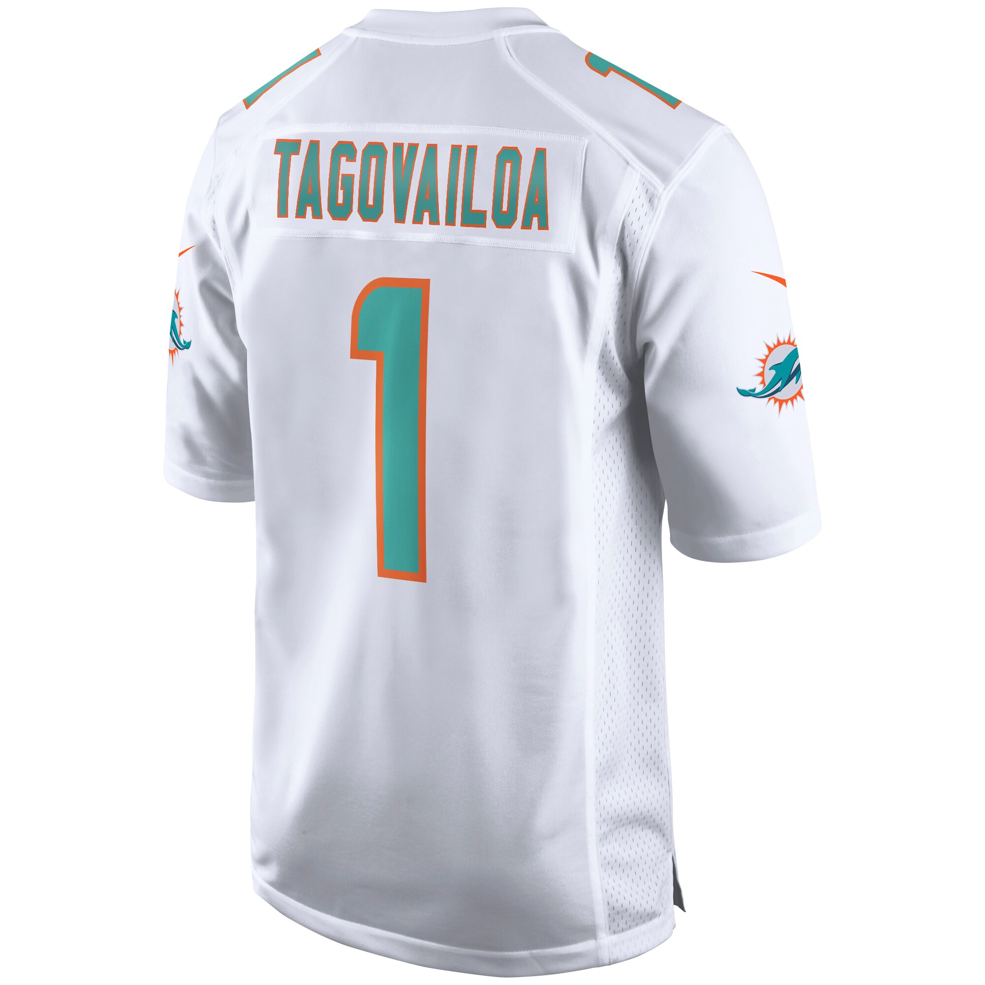 Tua Tagovailoa Miami Dolphins Nike Game Jersey – White Clowdercats