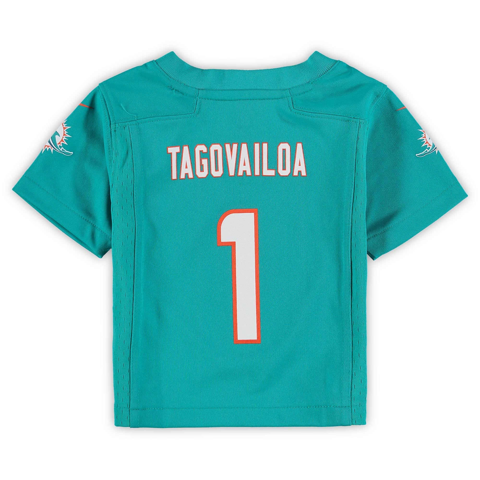 Tua Tagovailoa Miami Dolphins Nike Infant Team Player Game Jersey – Aqua Clowdercats