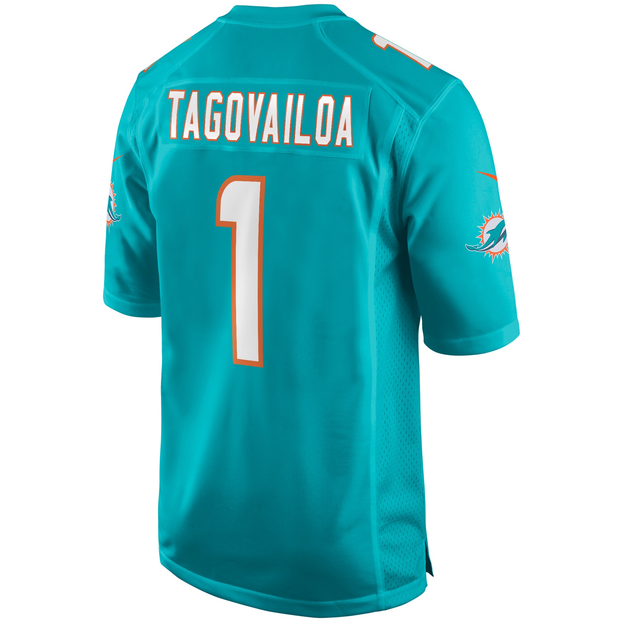 Tua Tagovailoa Miami Dolphins Nike Player Game Jersey – Aqua Clowdercats
