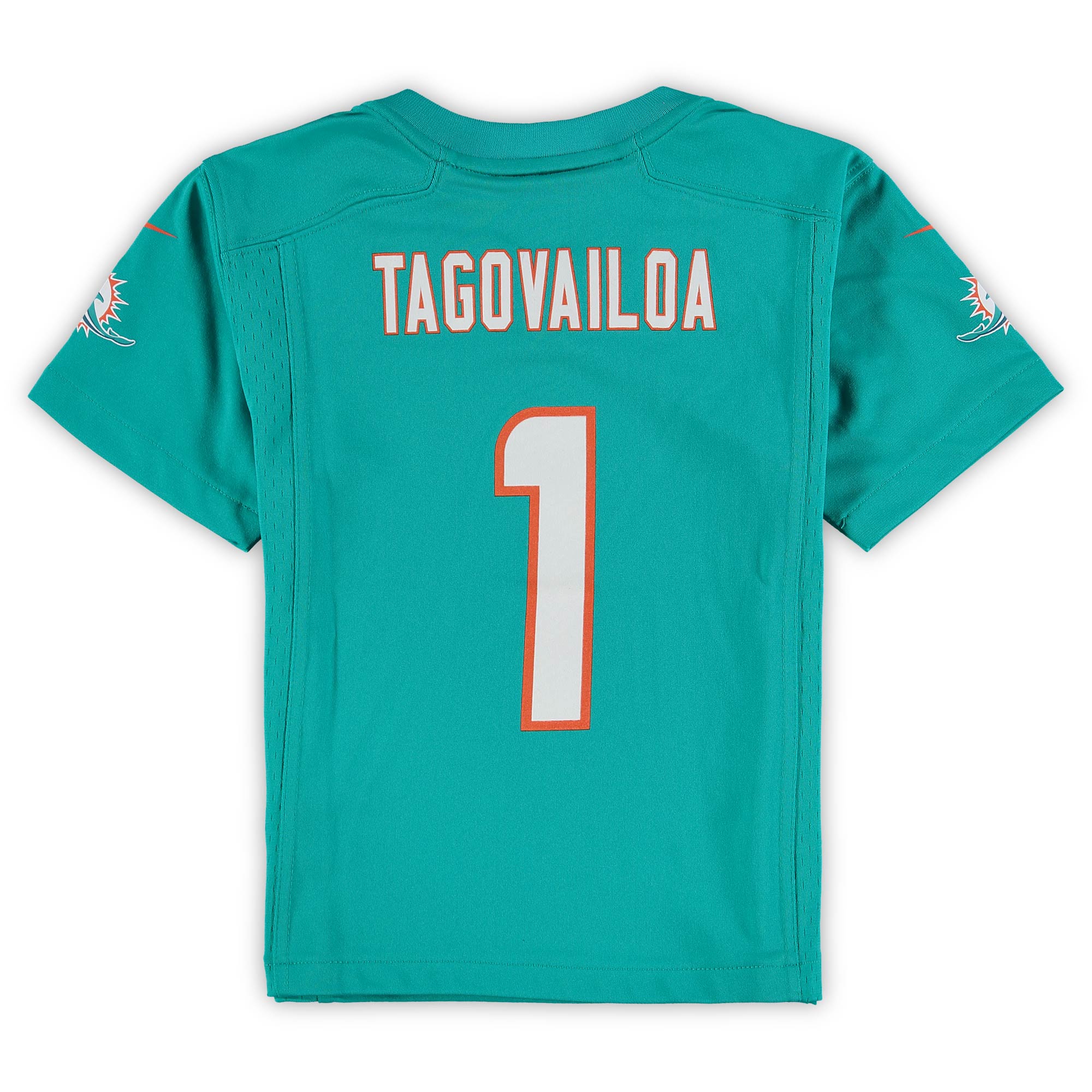 Tua Tagovailoa Miami Dolphins Nike Preschool Game Jersey – Aqua Clowdercats