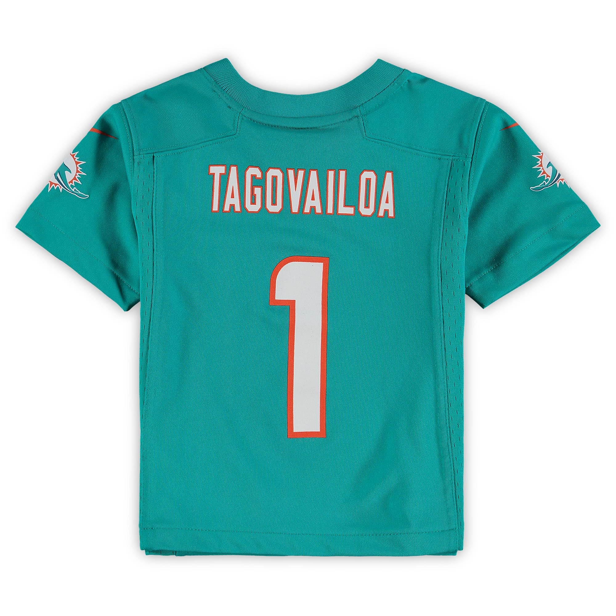 Tua Tagovailoa Miami Dolphins Nike Toddler Game Jersey – Aqua Clowdercats