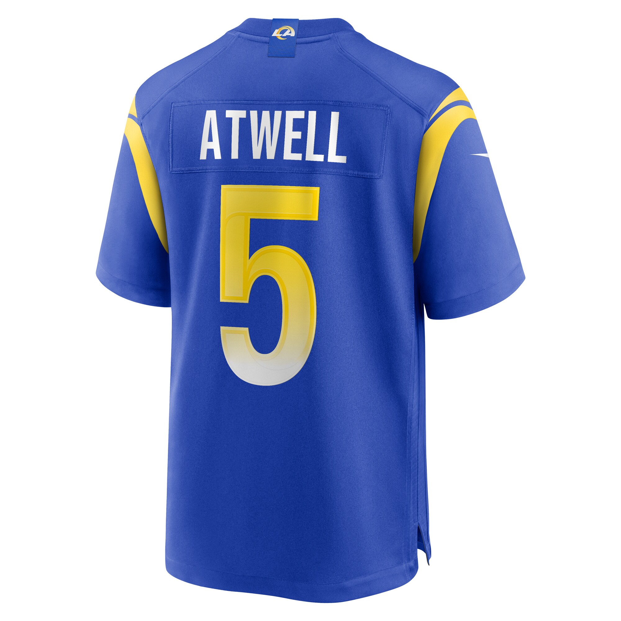 Tutu Atwell Los Angeles Rams Nike Home Game Jersey – Royal Clowdercats