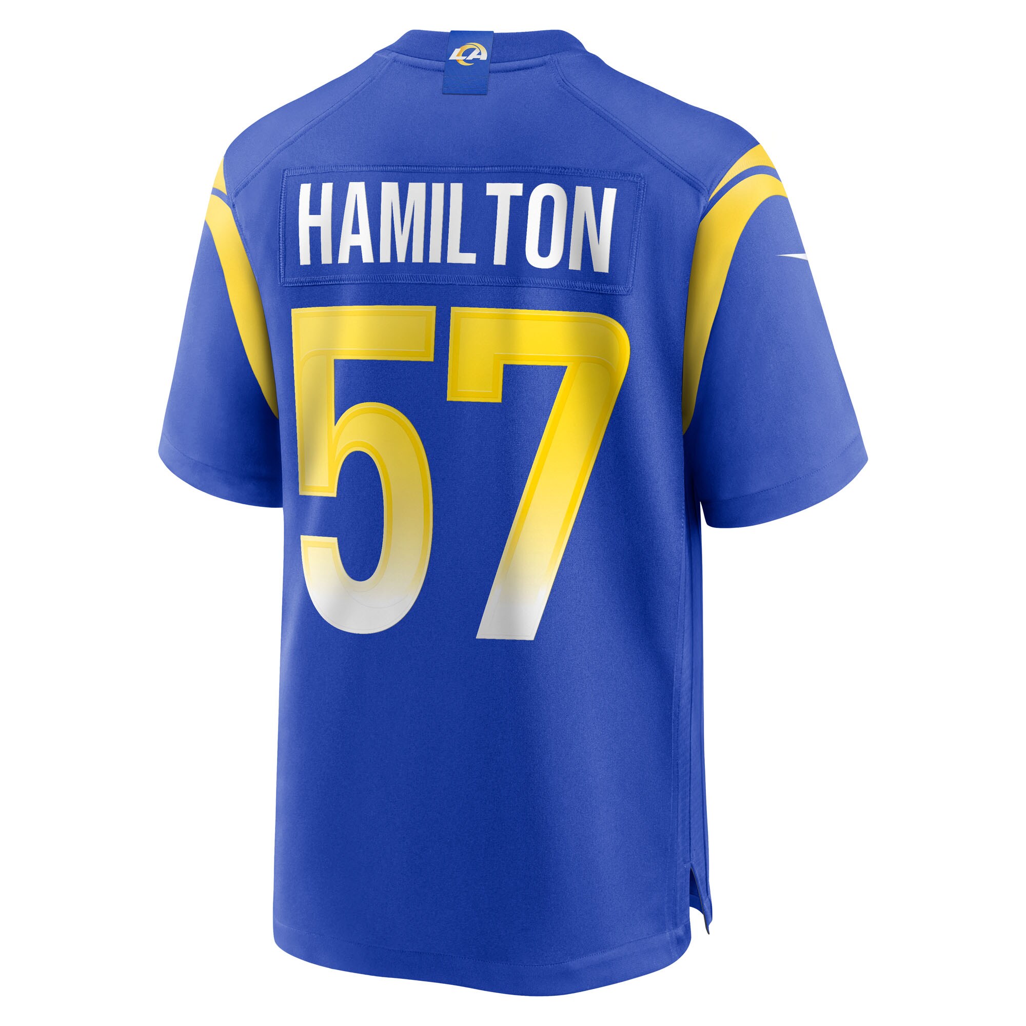 Ty Hamilton Los Angeles Rams Nike Team Game Jersey – Royal Clowdercats