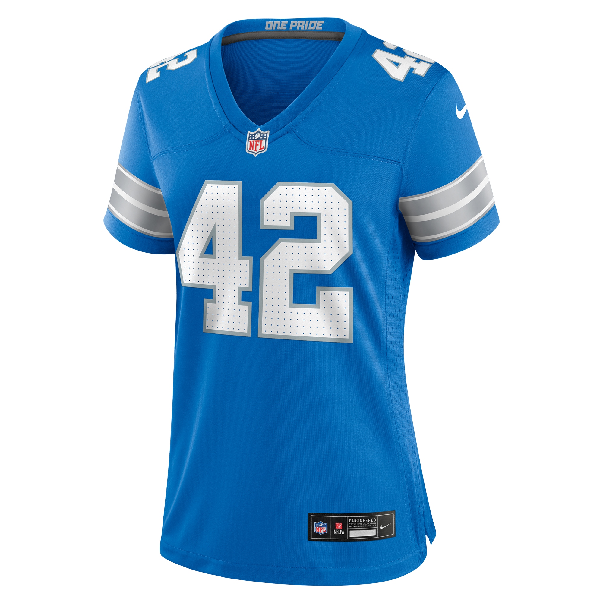 Ty Summers Detroit Lions Nike Women’s Team Game Jersey – Blue Clowdercats