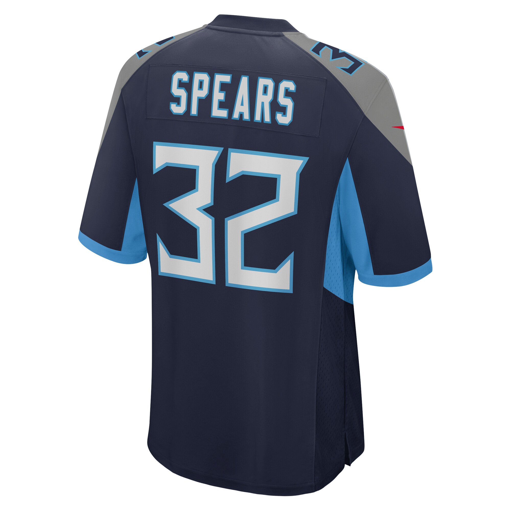 Tyjae Spears Tennessee Titans Nike Team Game Jersey – Navy Clowdercats