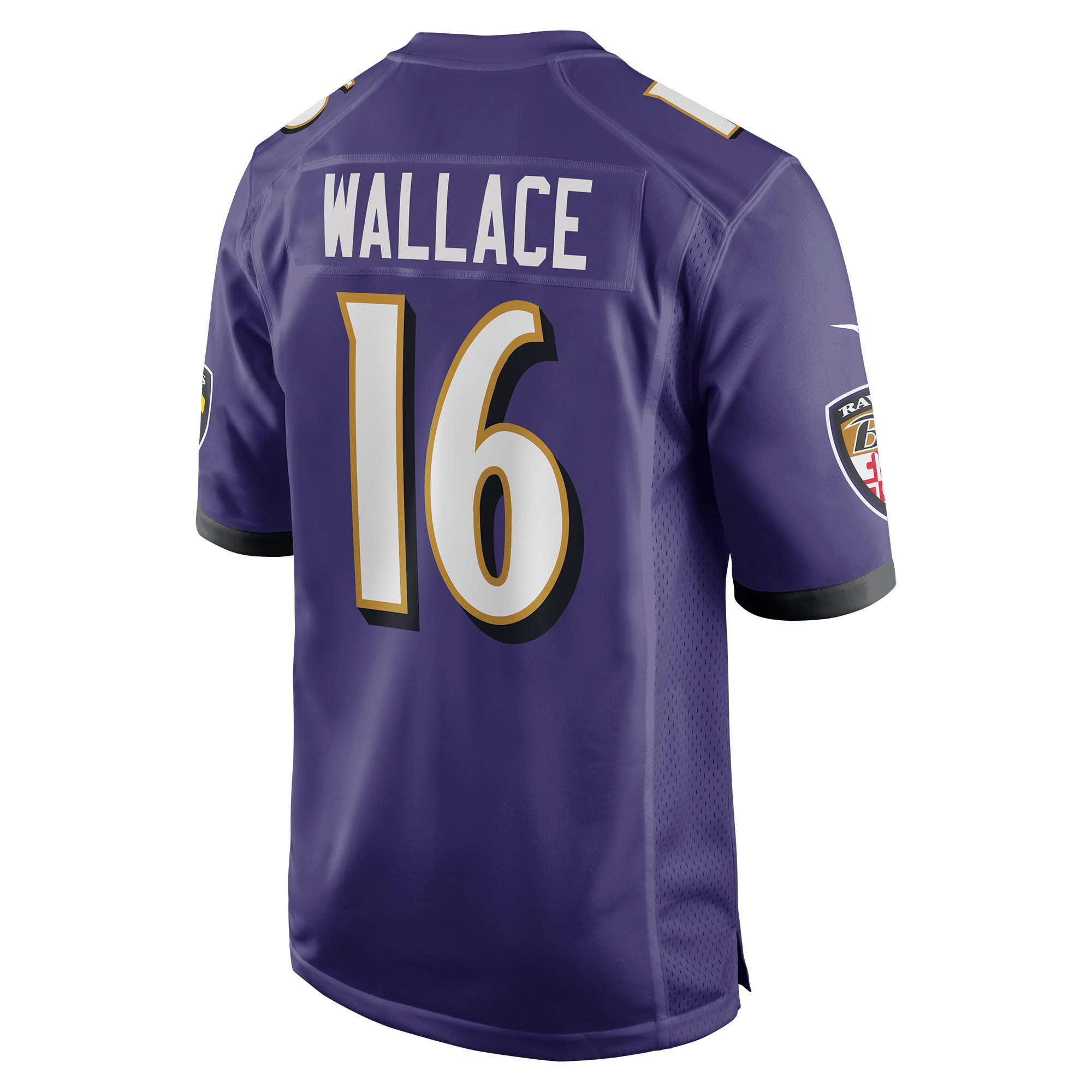 Tylan Wallace Baltimore Ravens Nike Game Jersey – Purple Clowdercats