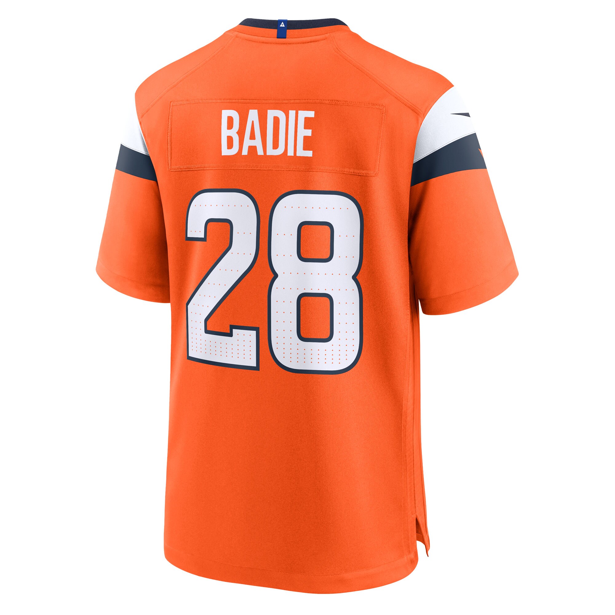 Tyler Badie Denver Broncos Nike Team Game Jersey – Orange Clowdercats