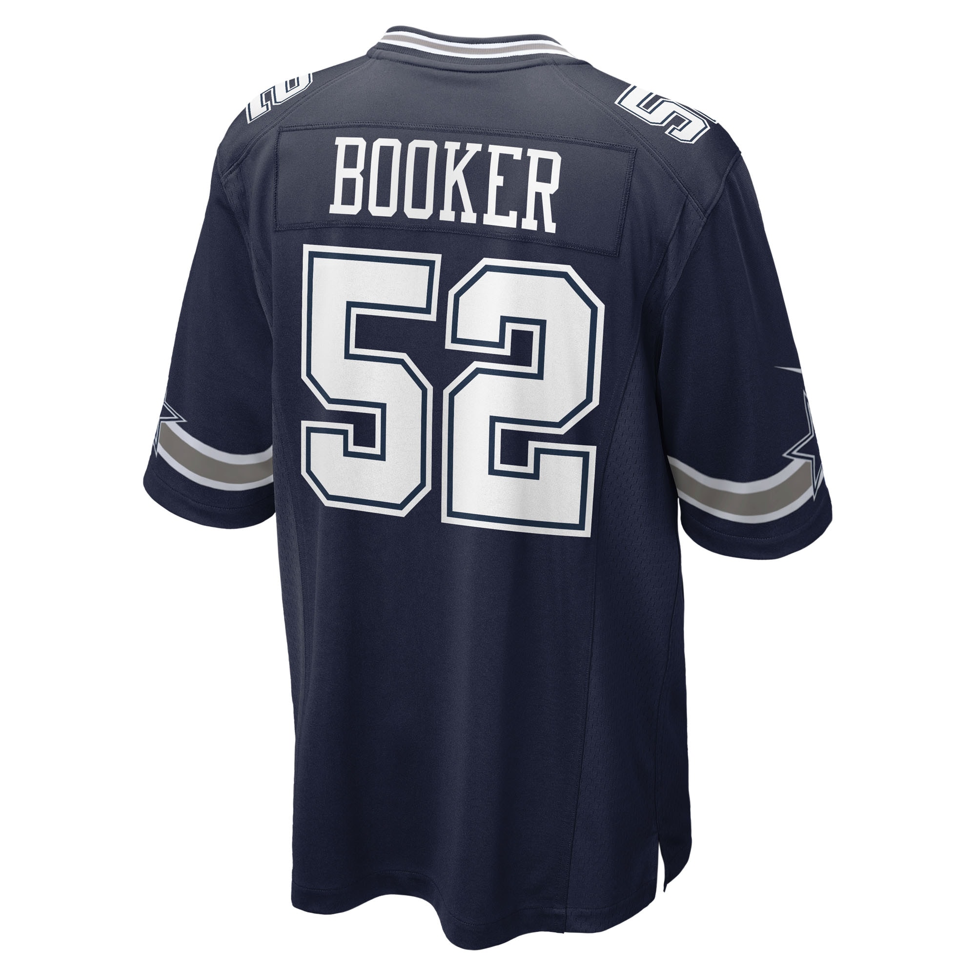 Tyler Booker Dallas Cowboys Nike 2025 NFL Draft First Round Pick Game Jersey – Navy Clowdercats